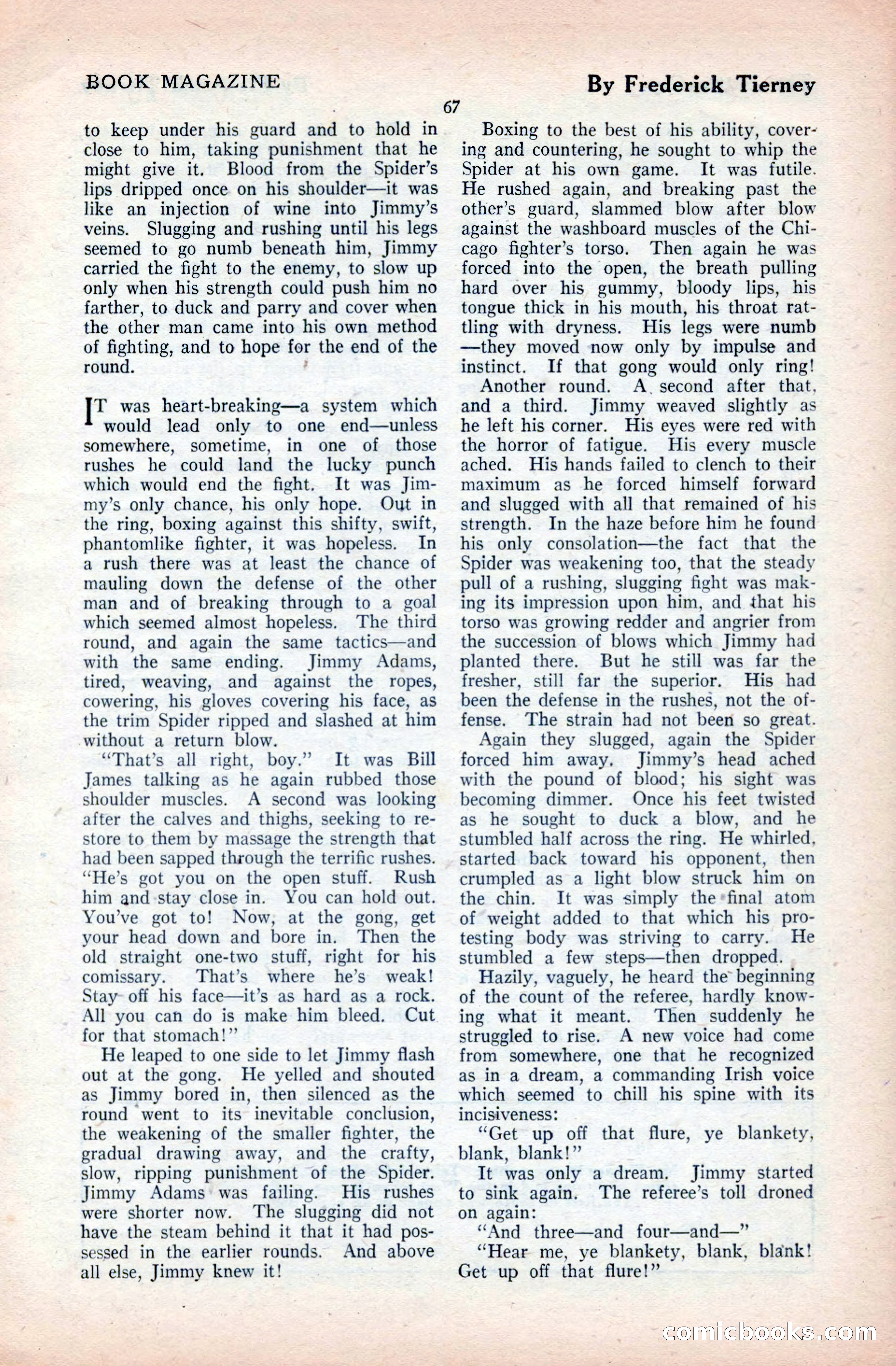 The Blue Book Magazine, April 1921 — page 67 of 202