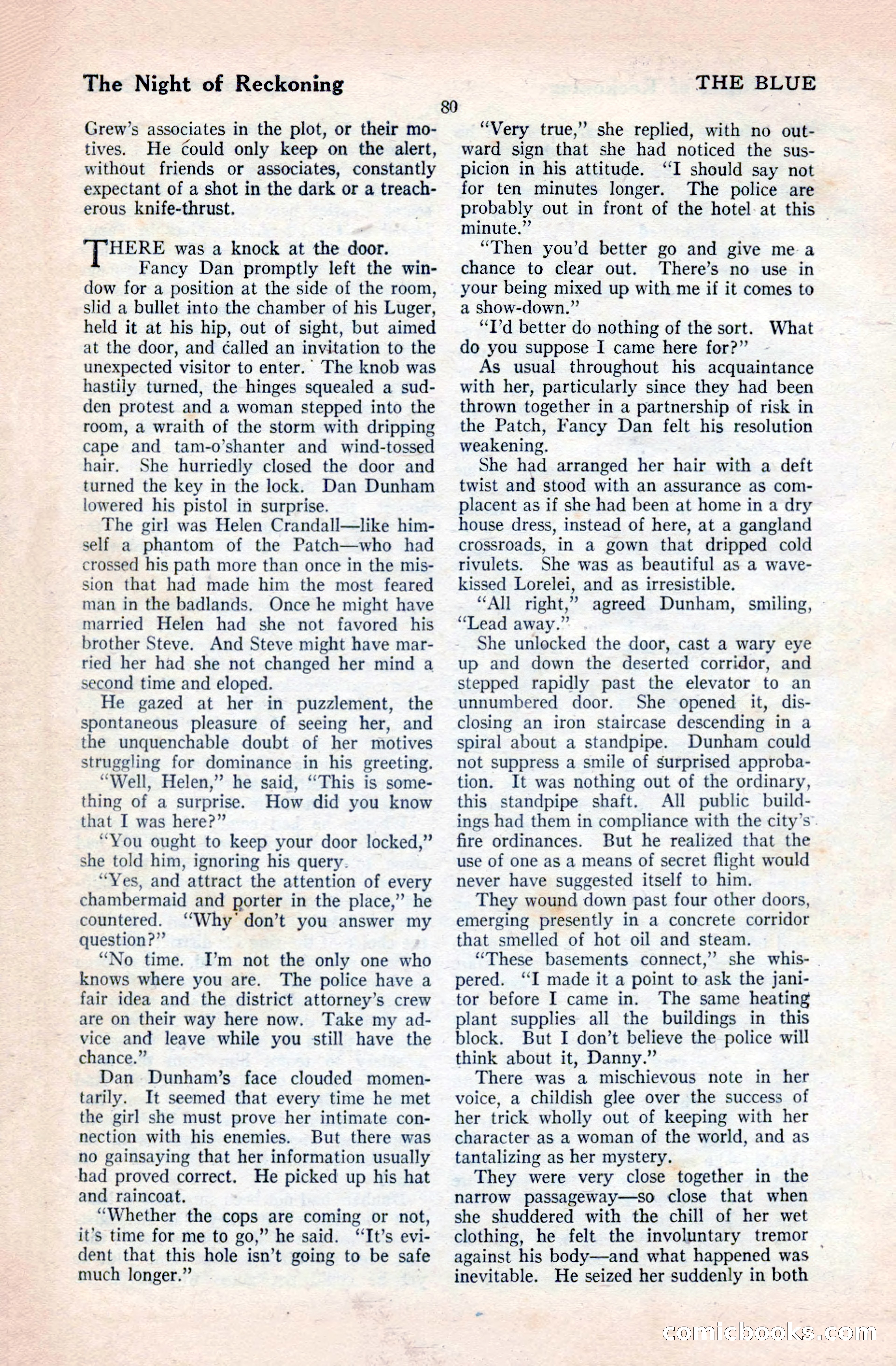 The Blue Book Magazine, April 1921 — page 80 of 202