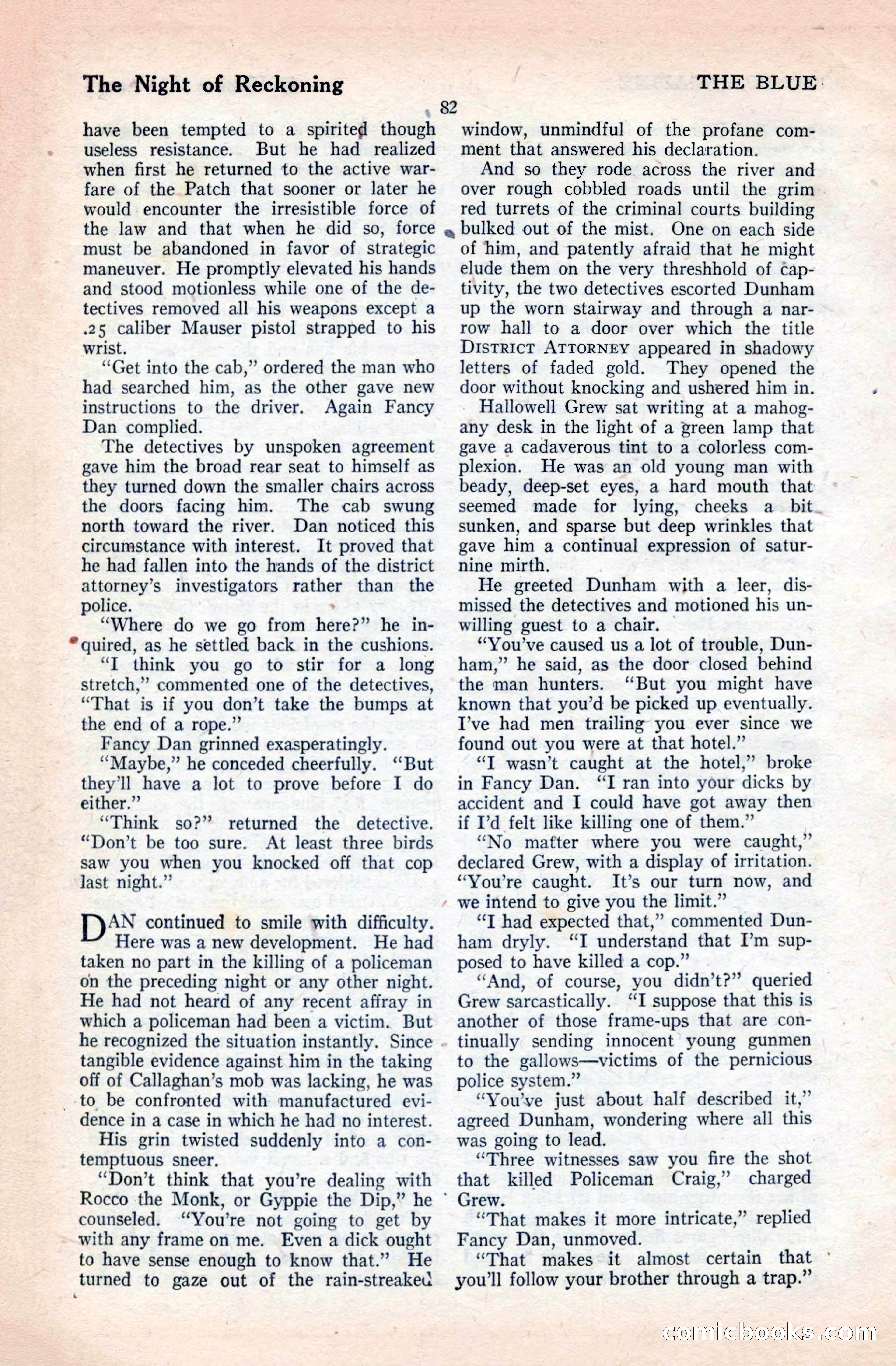 The Blue Book Magazine, April 1921 — page 82 of 202