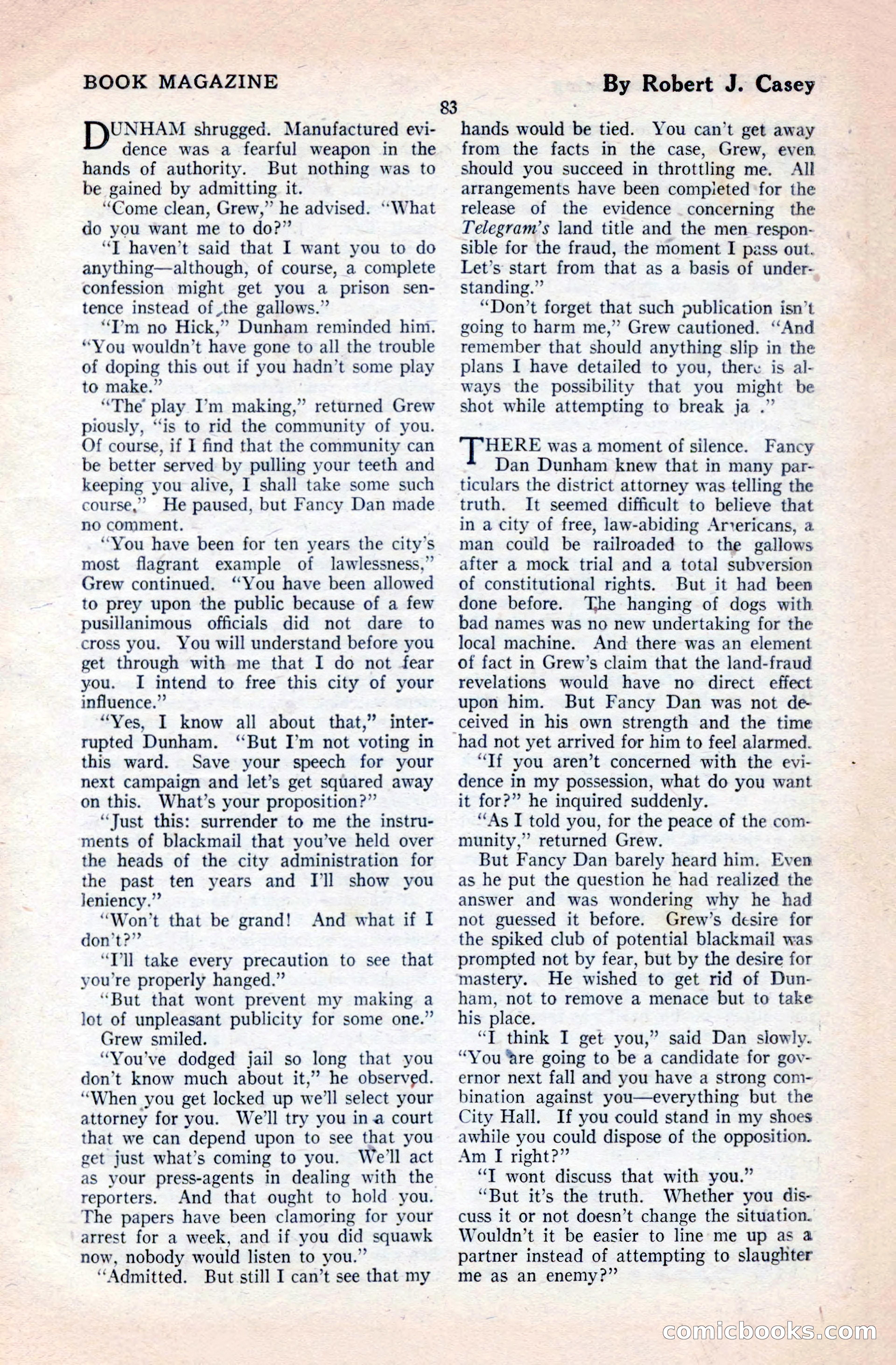 The Blue Book Magazine, April 1921 — page 83 of 202