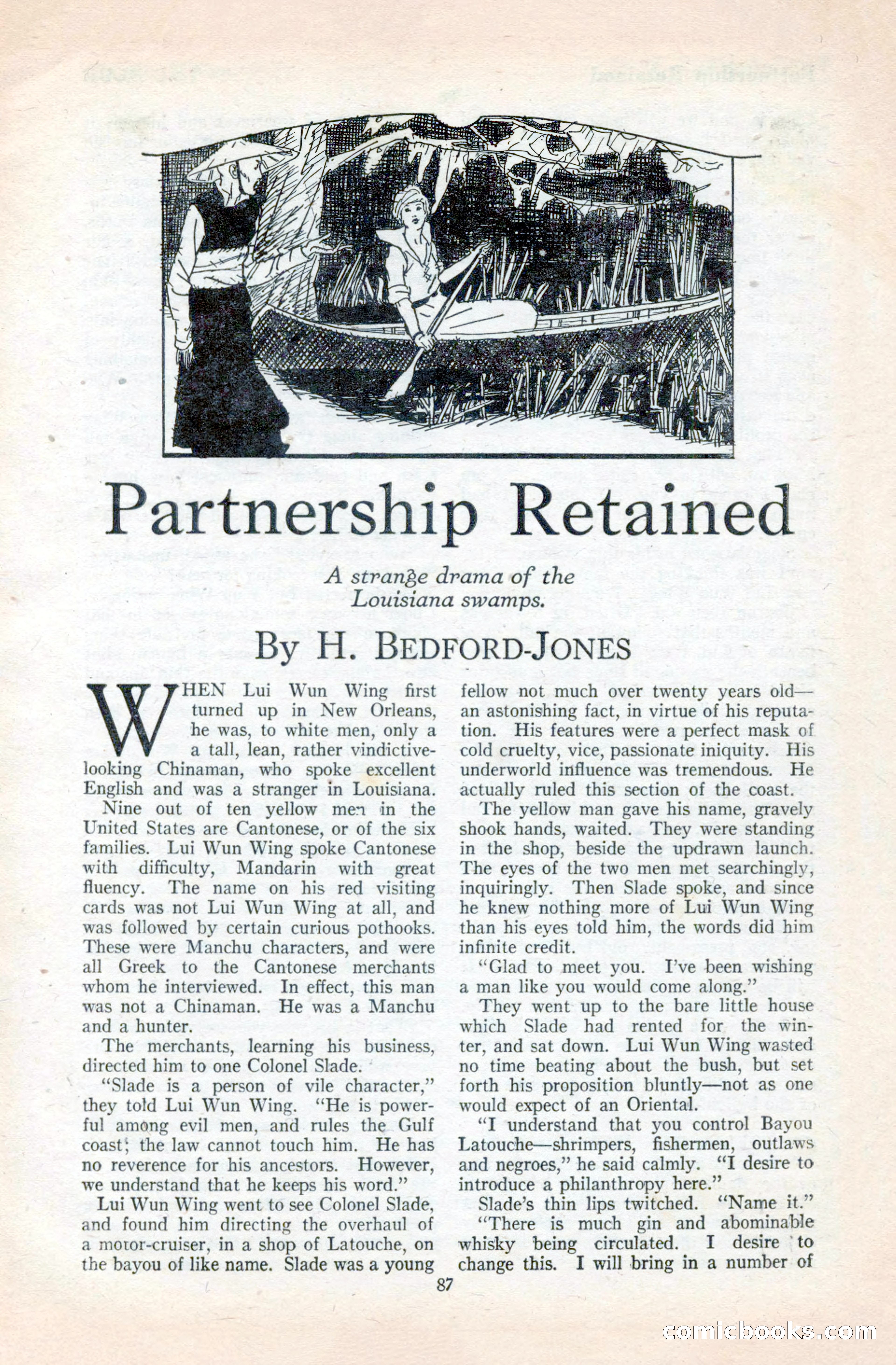 The Blue Book Magazine, April 1921 — page 87 of 202
