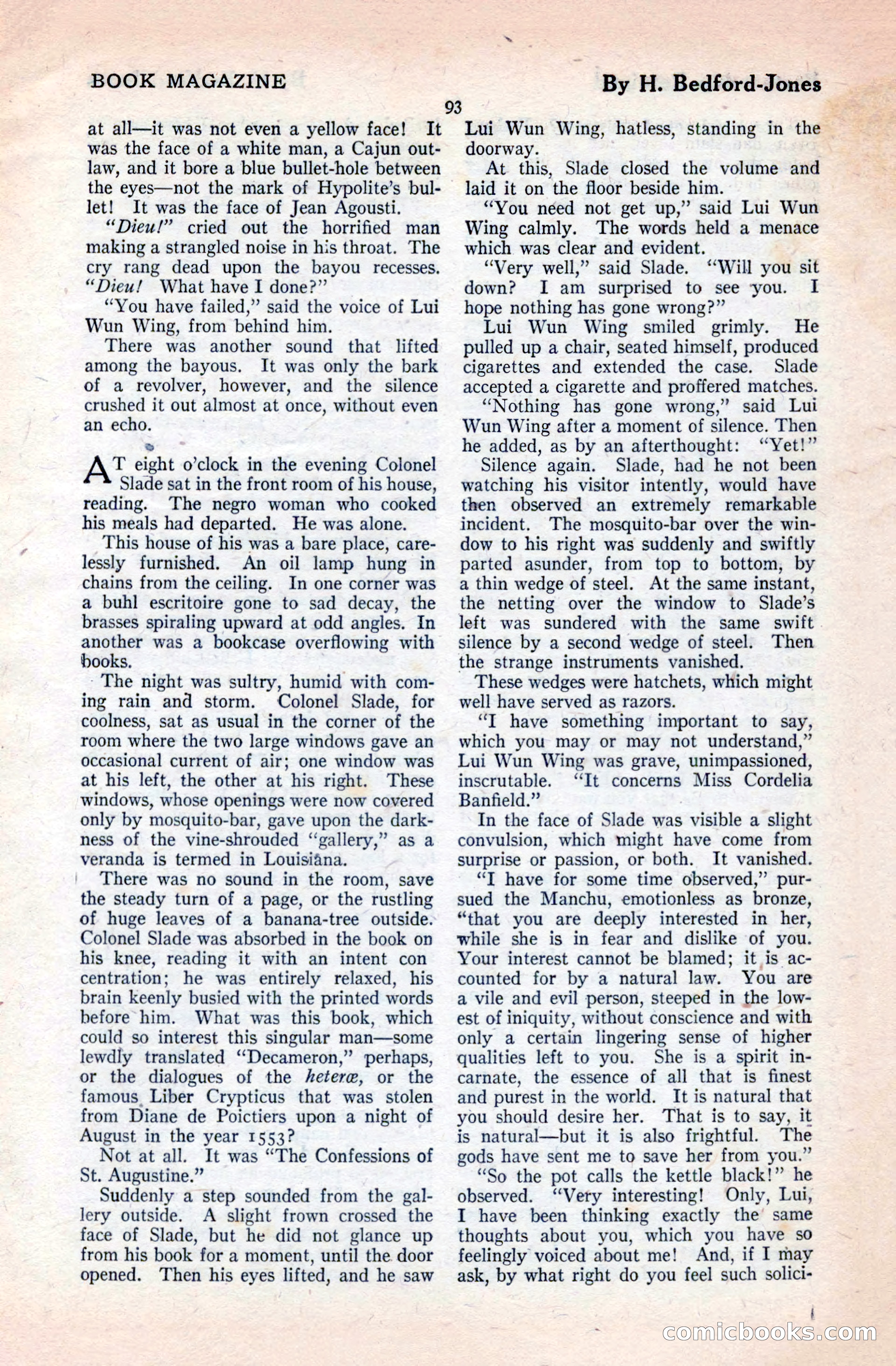 The Blue Book Magazine, April 1921 — page 93 of 202