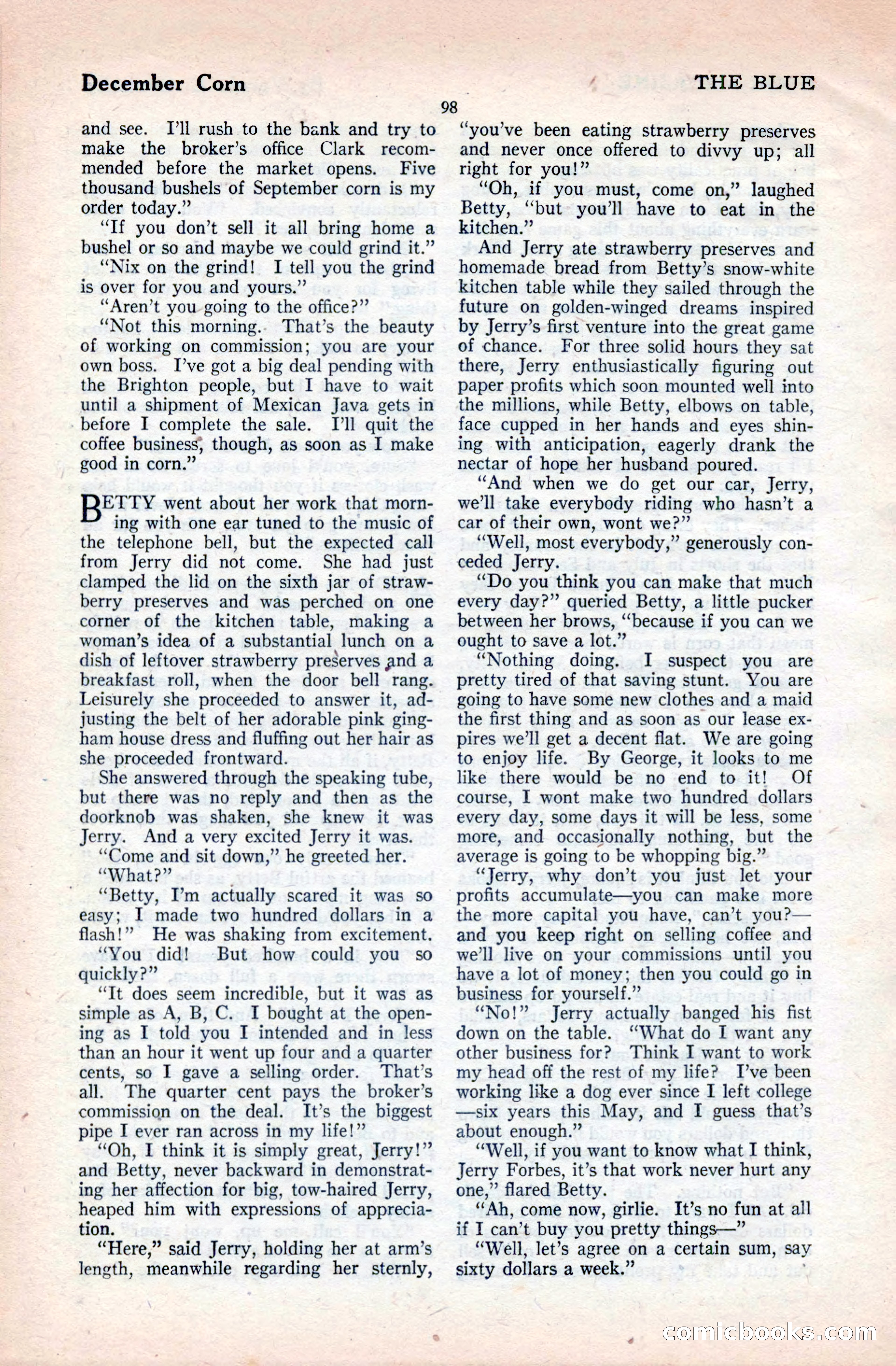 The Blue Book Magazine, April 1921 — page 98 of 202