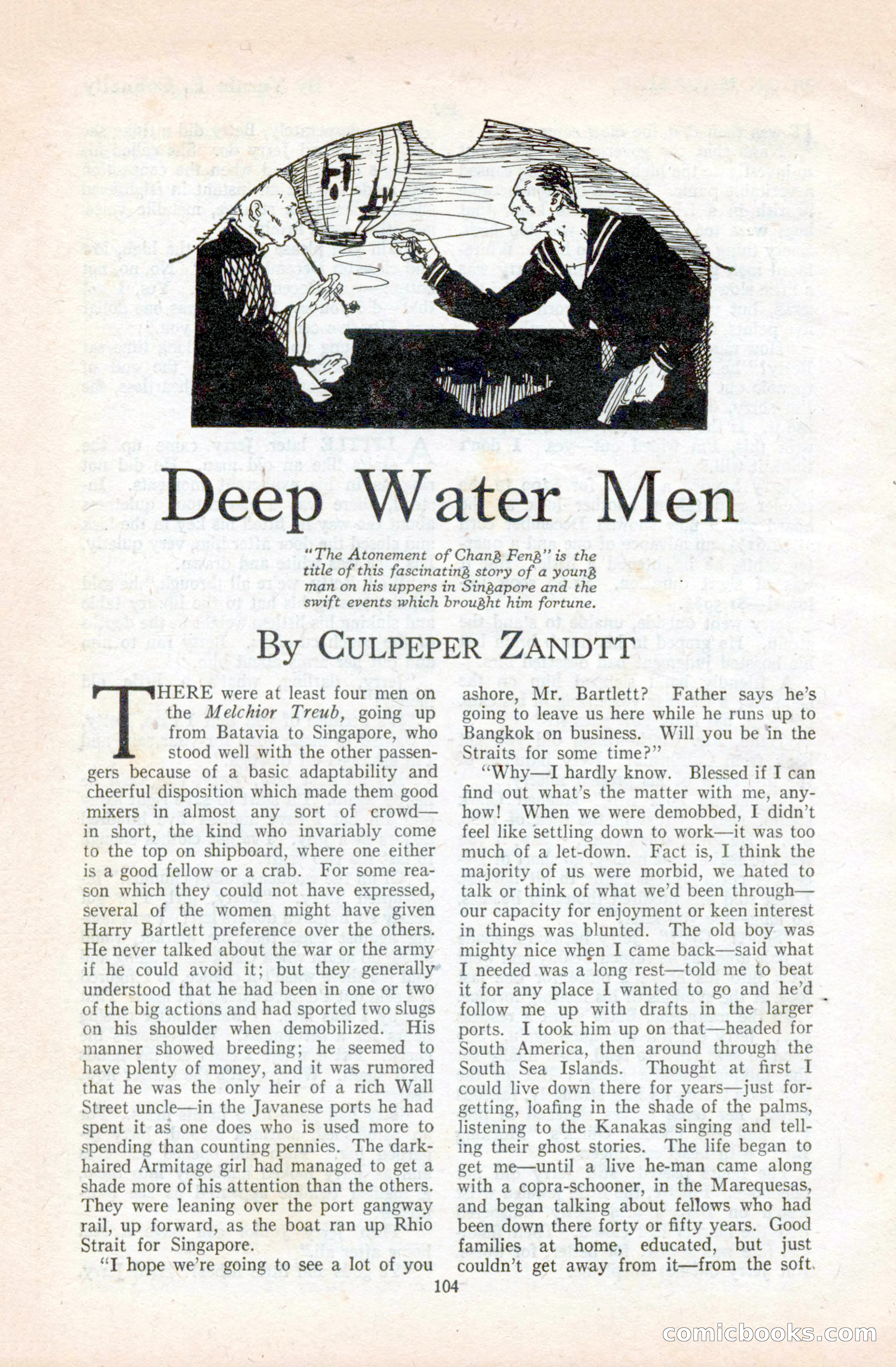 The Blue Book Magazine, April 1921 — page 104 of 202