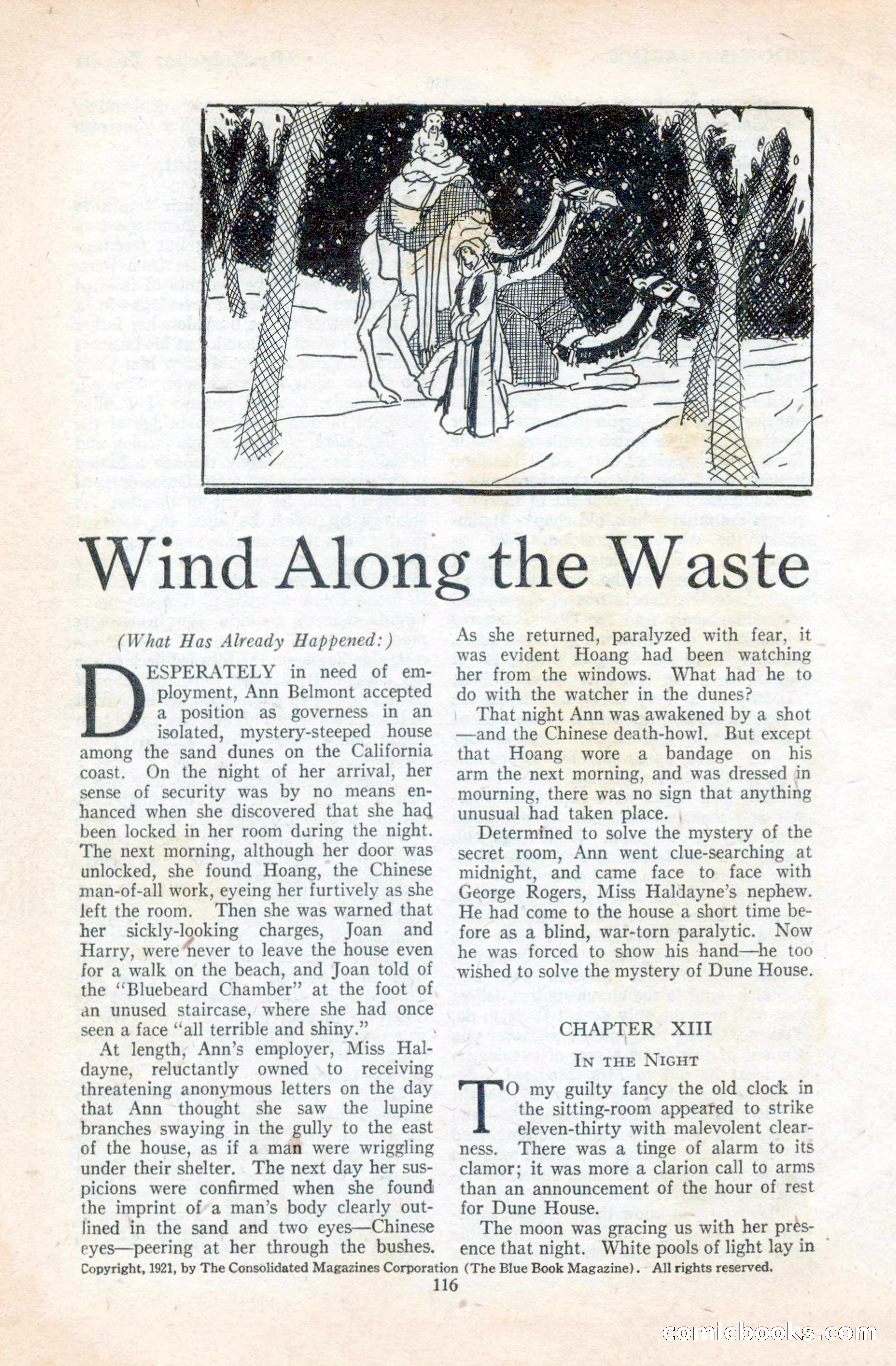 The Blue Book Magazine, April 1921 — page 116 of 202