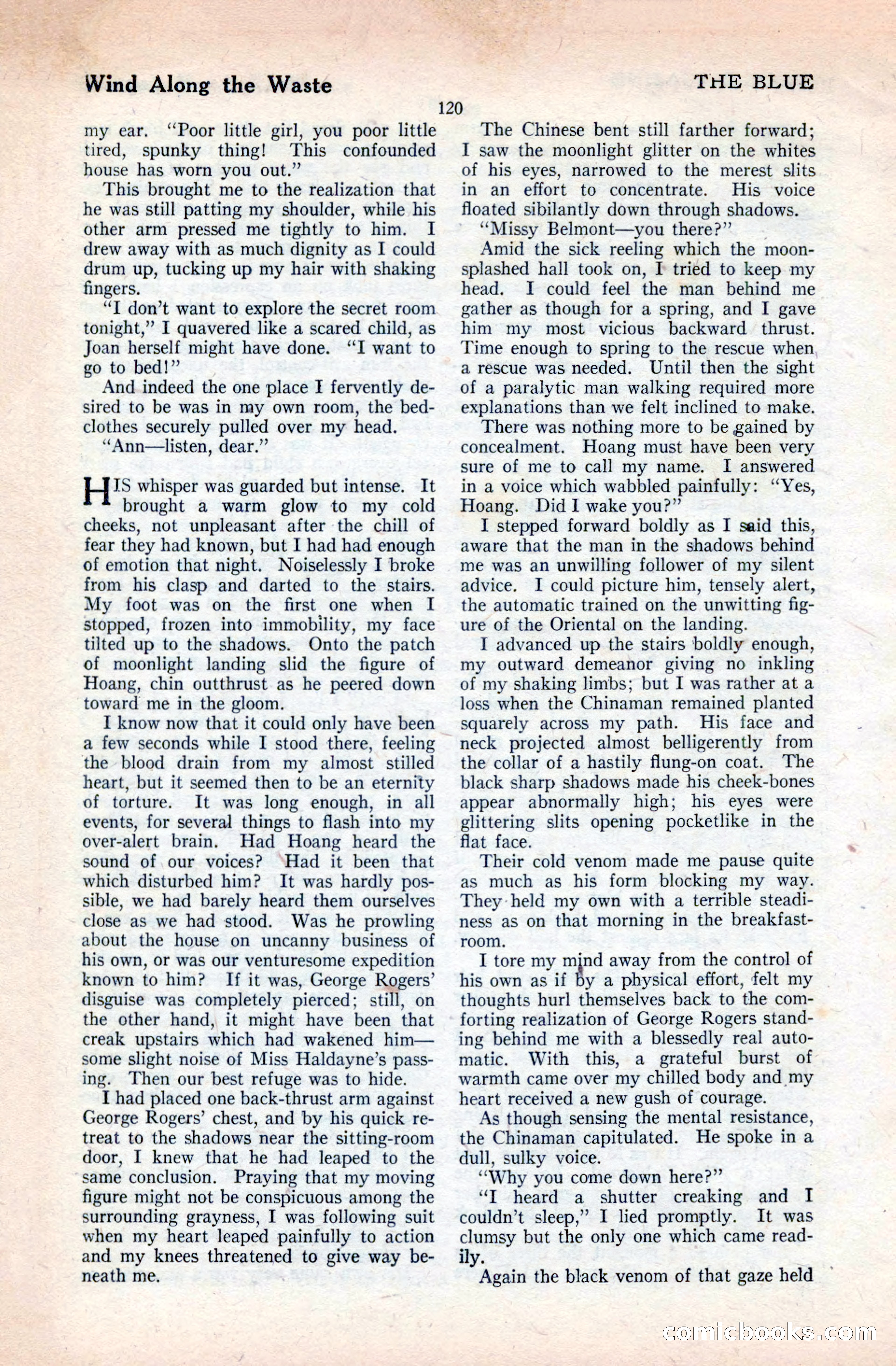 The Blue Book Magazine, April 1921 — page 120 of 202