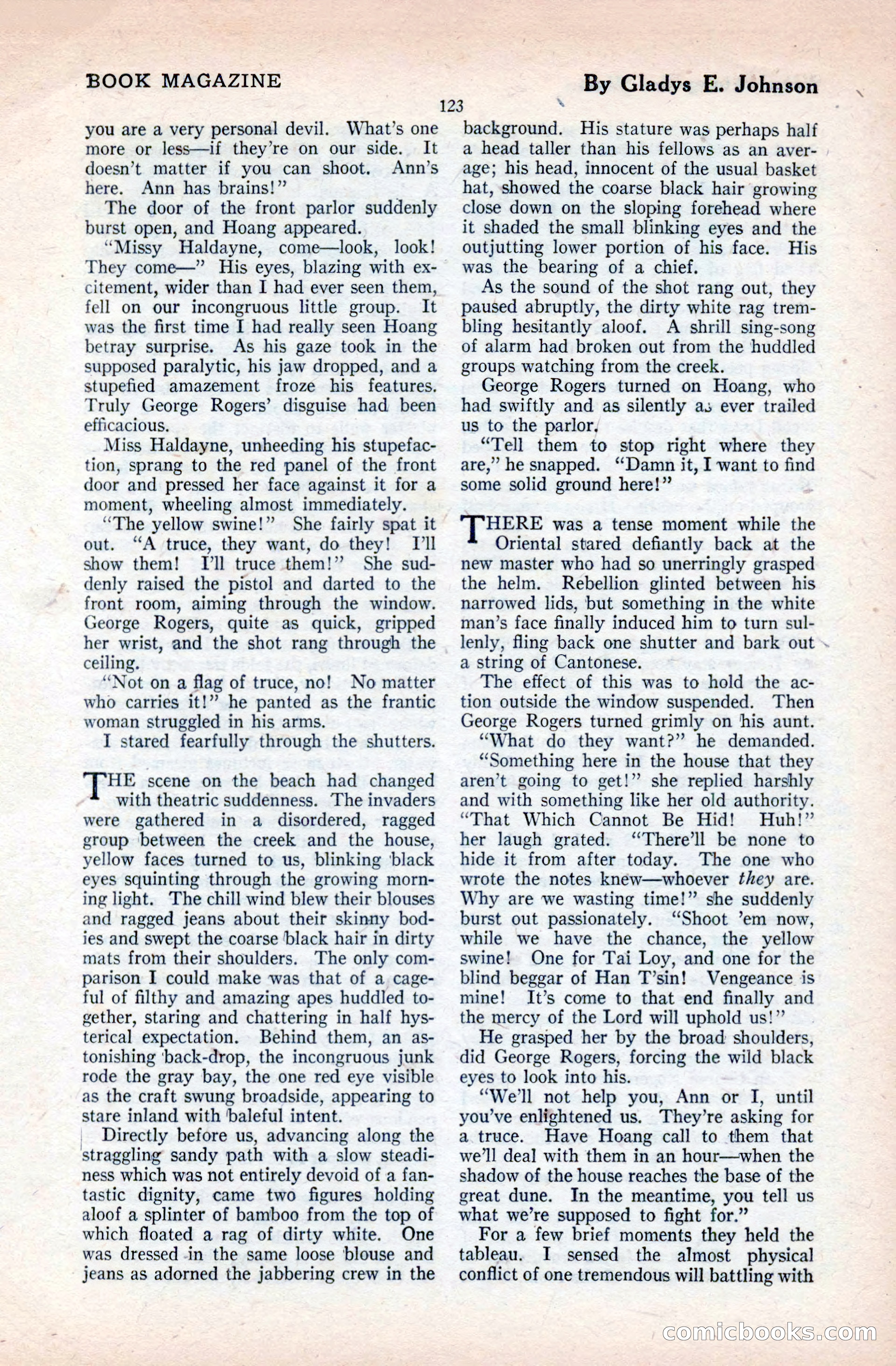 The Blue Book Magazine, April 1921 — page 123 of 202