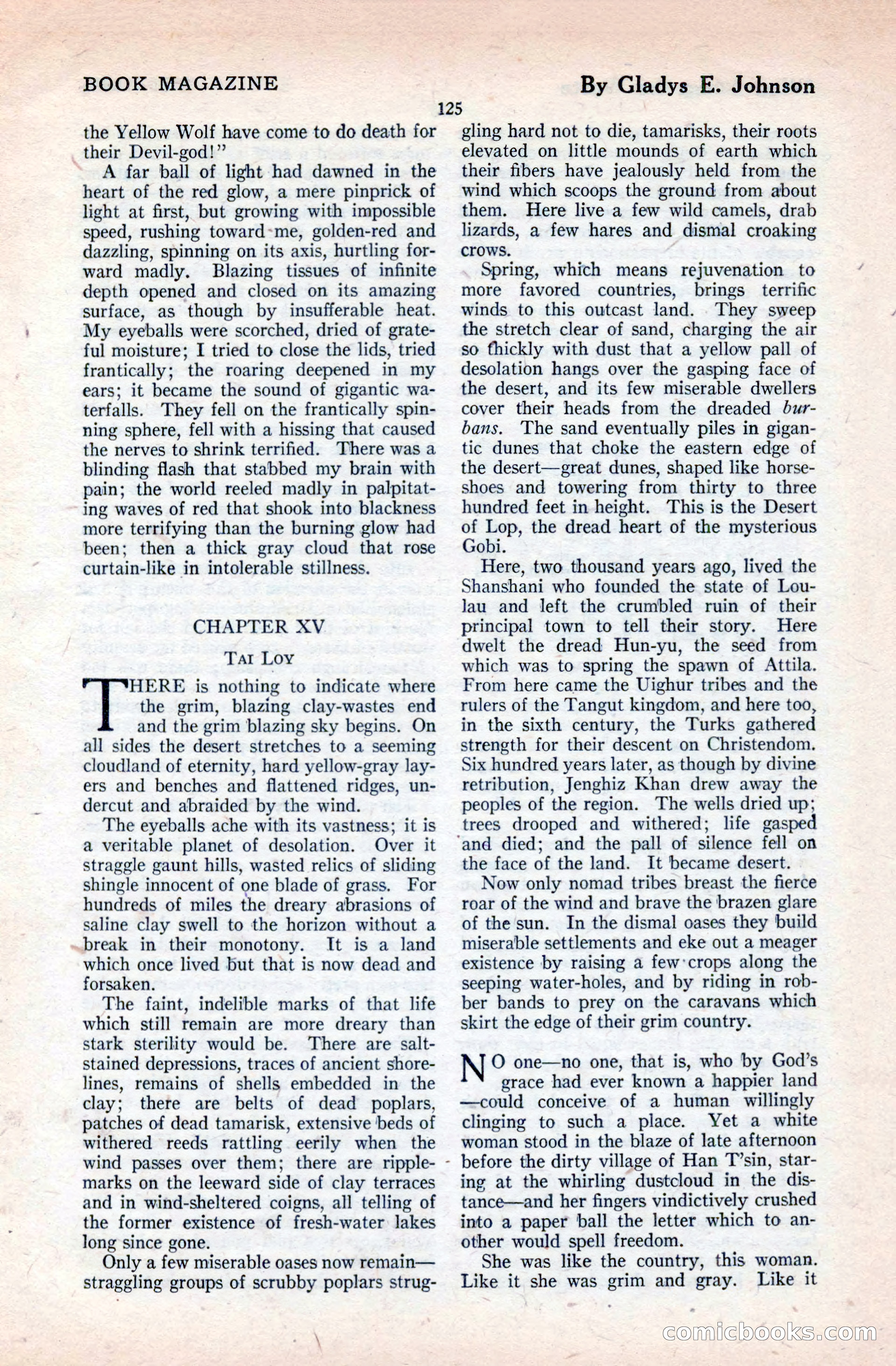 The Blue Book Magazine, April 1921 — page 125 of 202
