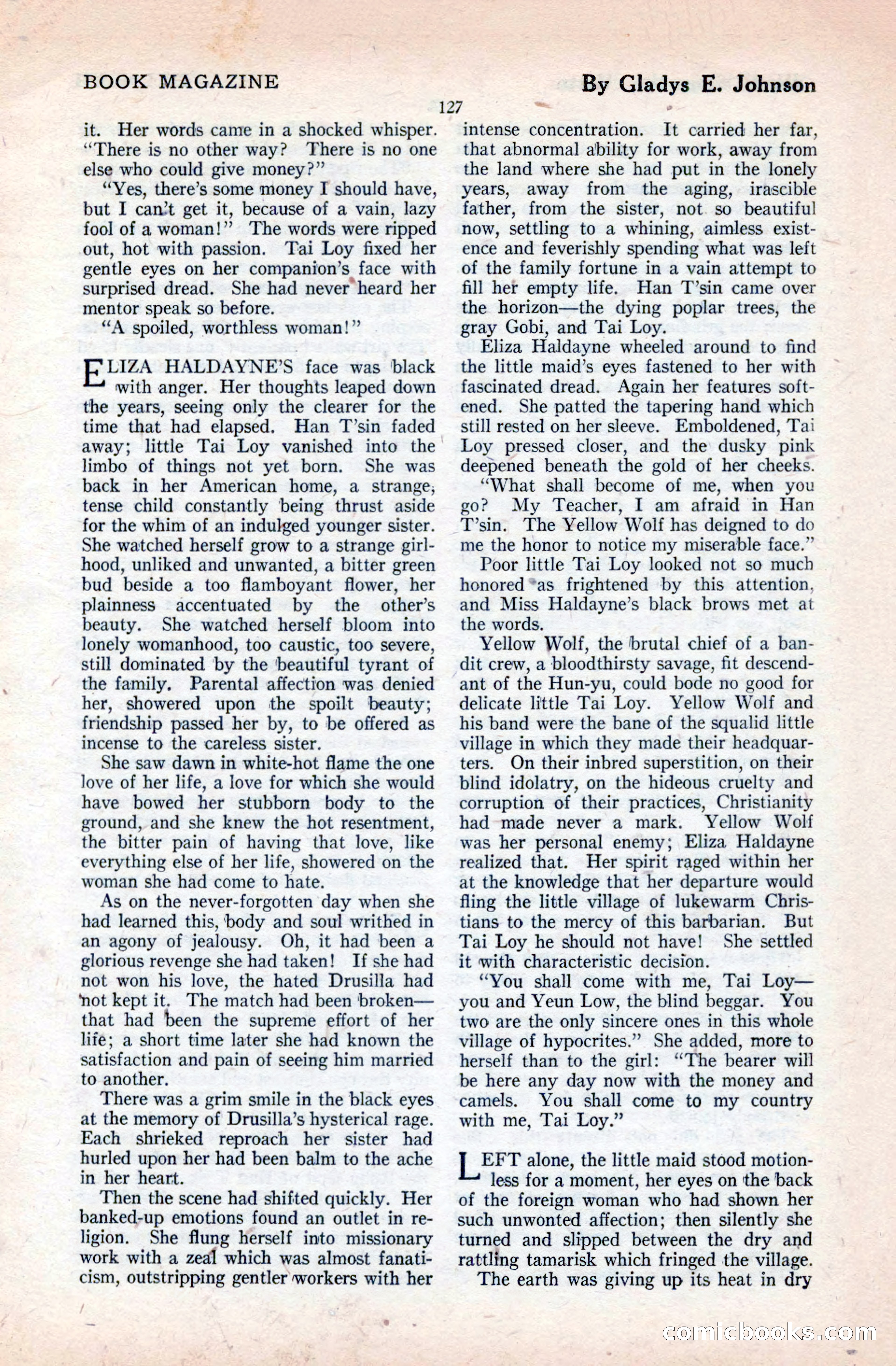 The Blue Book Magazine, April 1921 — page 127 of 202