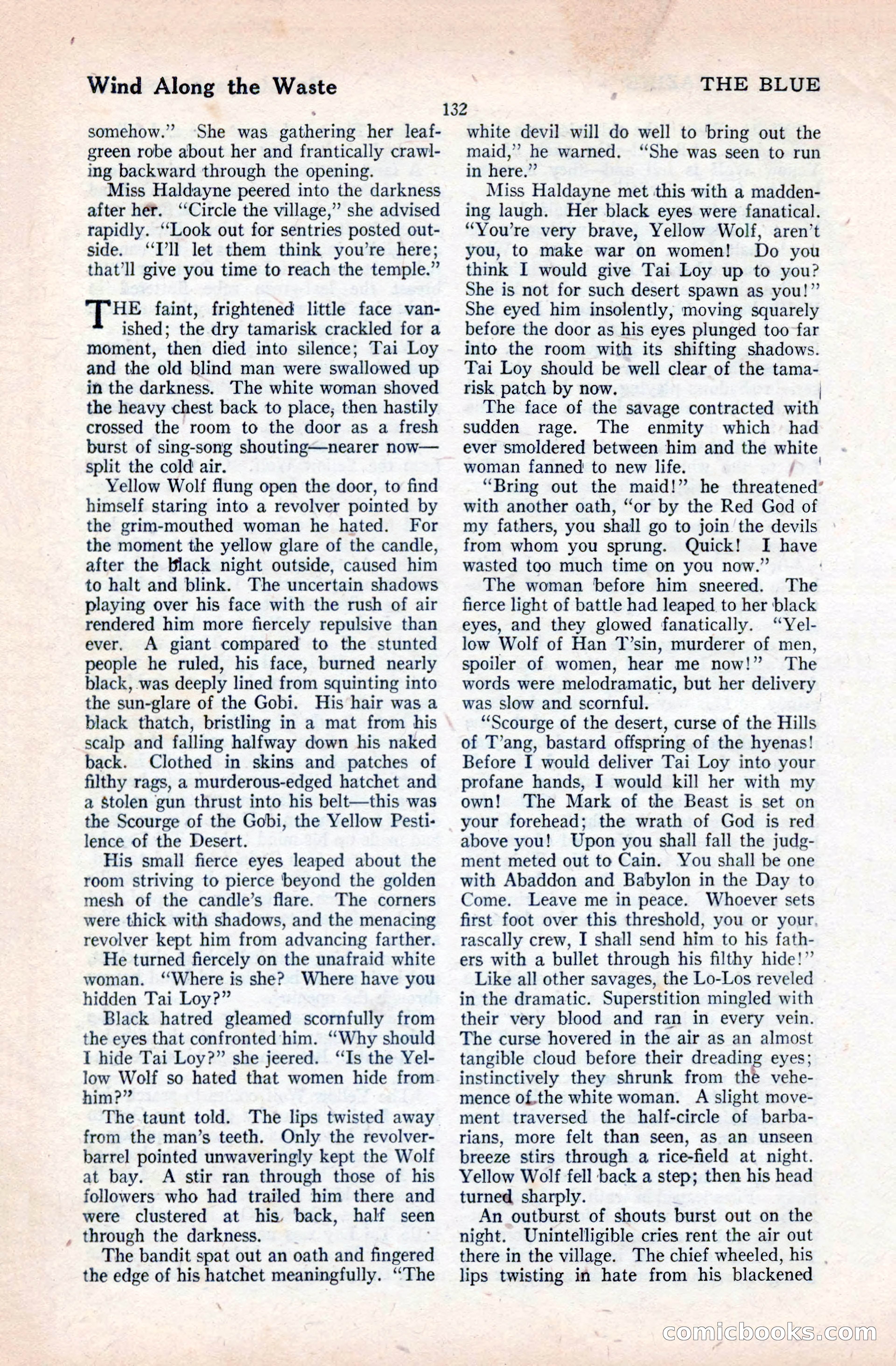 The Blue Book Magazine, April 1921 — page 132 of 202