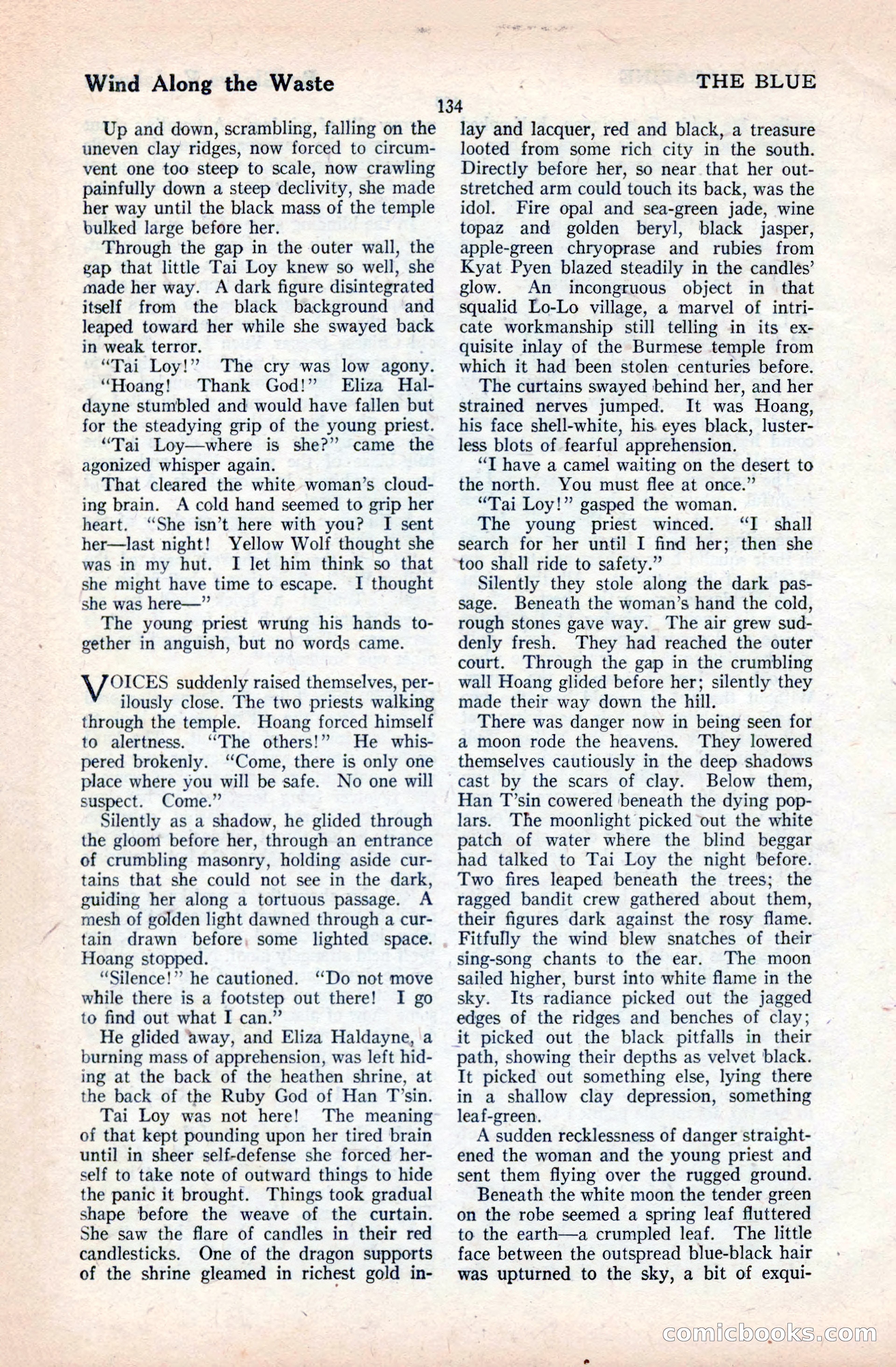 The Blue Book Magazine, April 1921 — page 134 of 202
