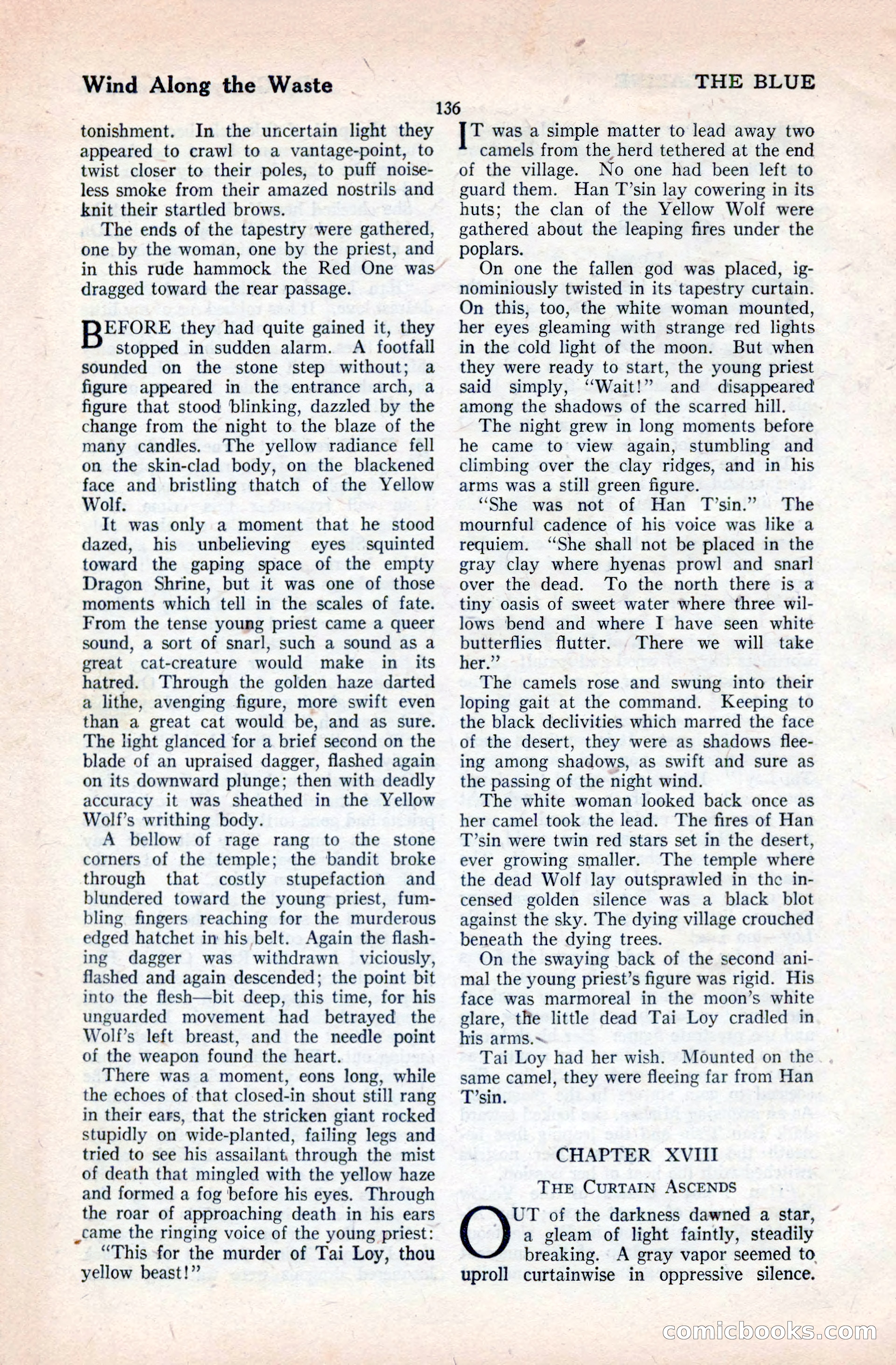 The Blue Book Magazine, April 1921 — page 136 of 202