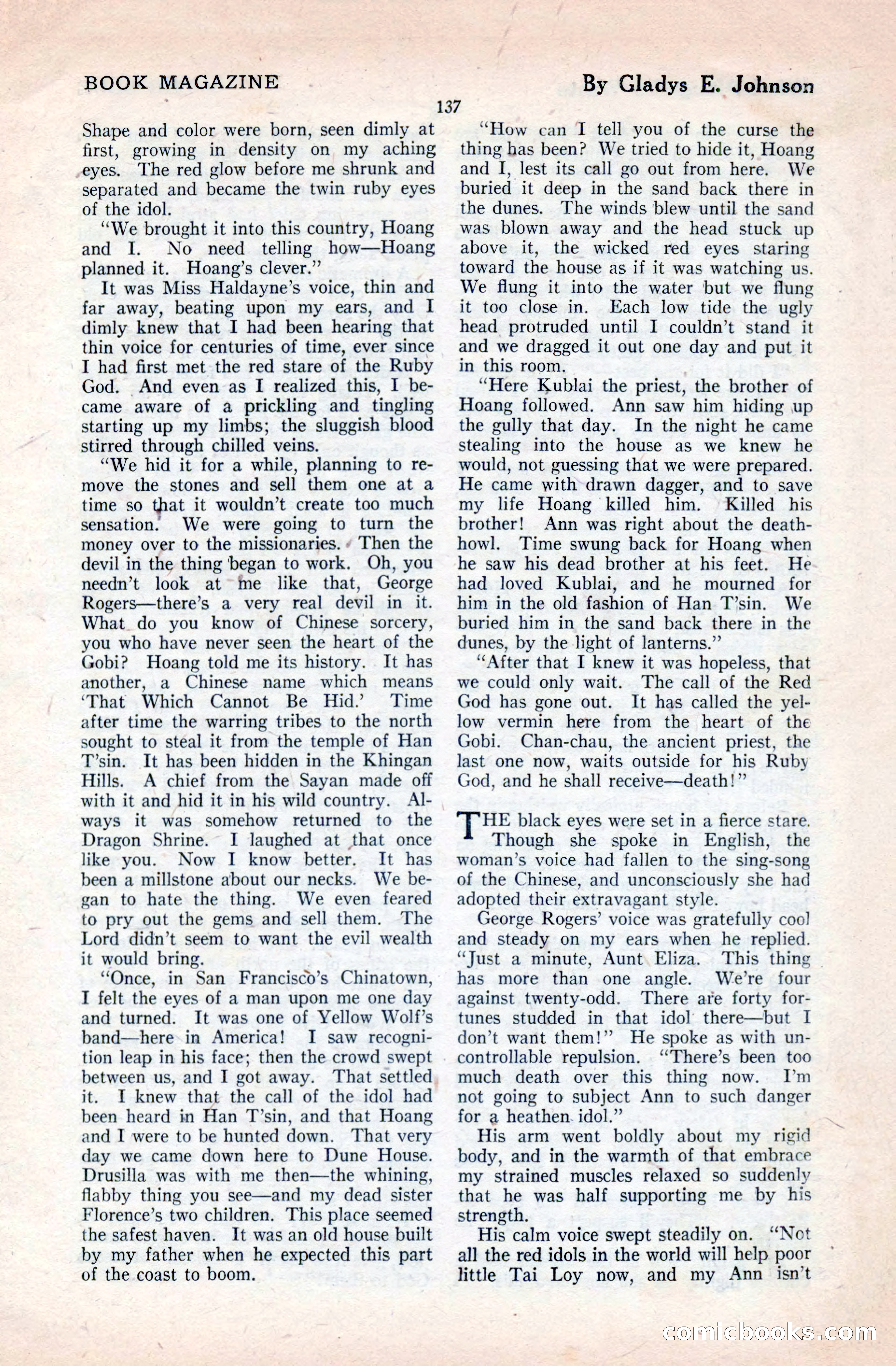The Blue Book Magazine, April 1921 — page 137 of 202