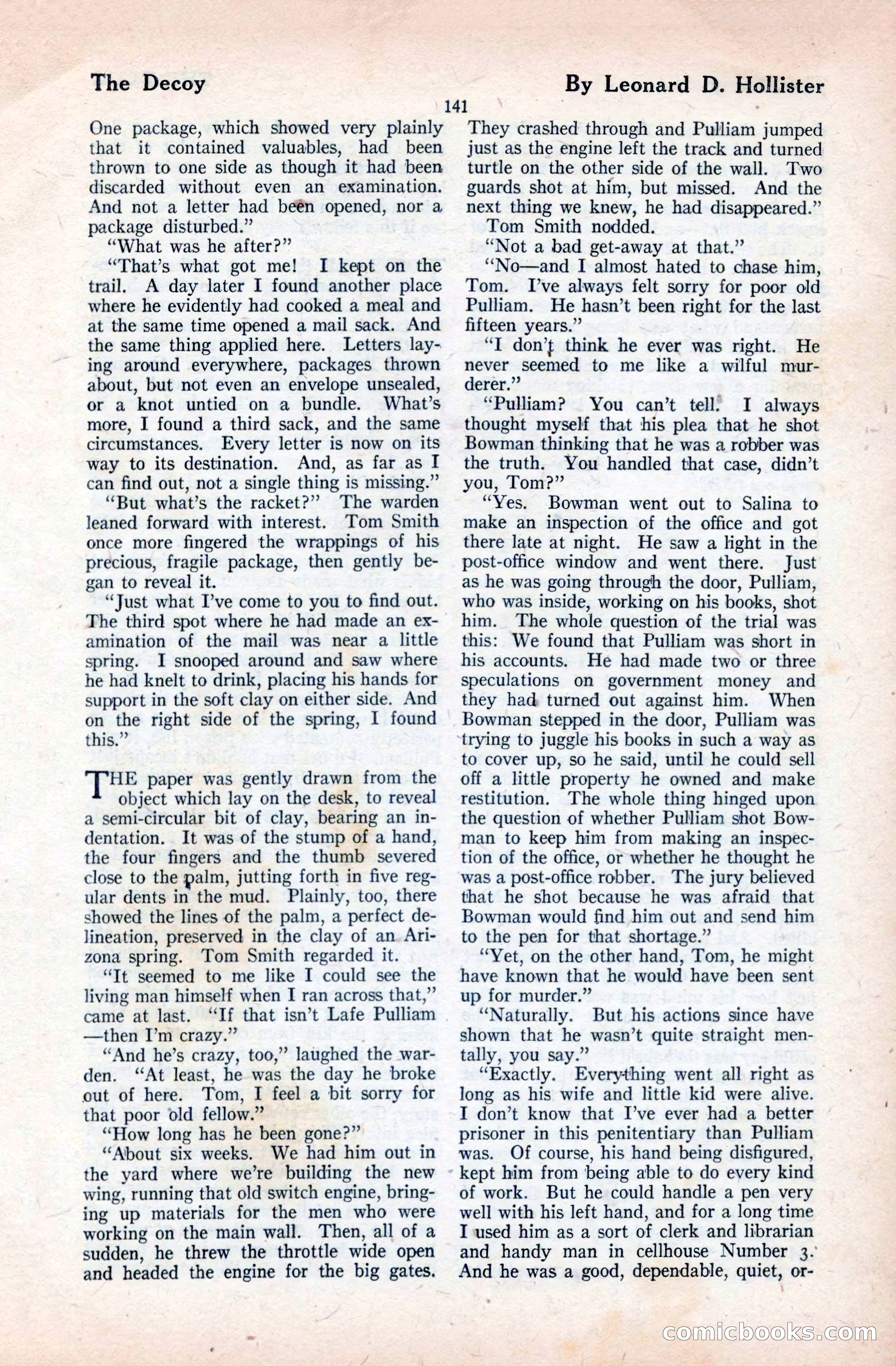 The Blue Book Magazine, April 1921 — page 141 of 202
