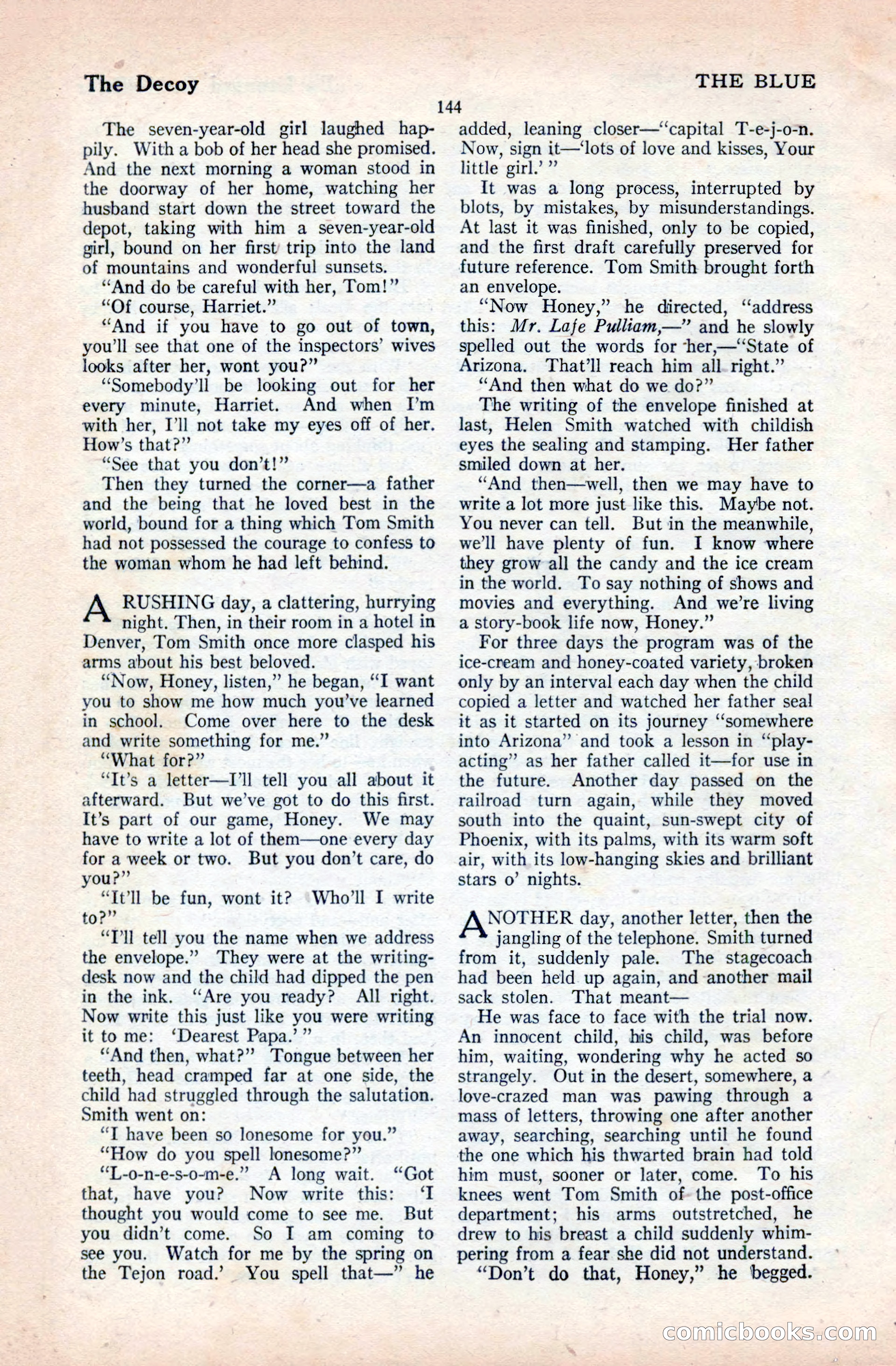 The Blue Book Magazine, April 1921 — page 144 of 202