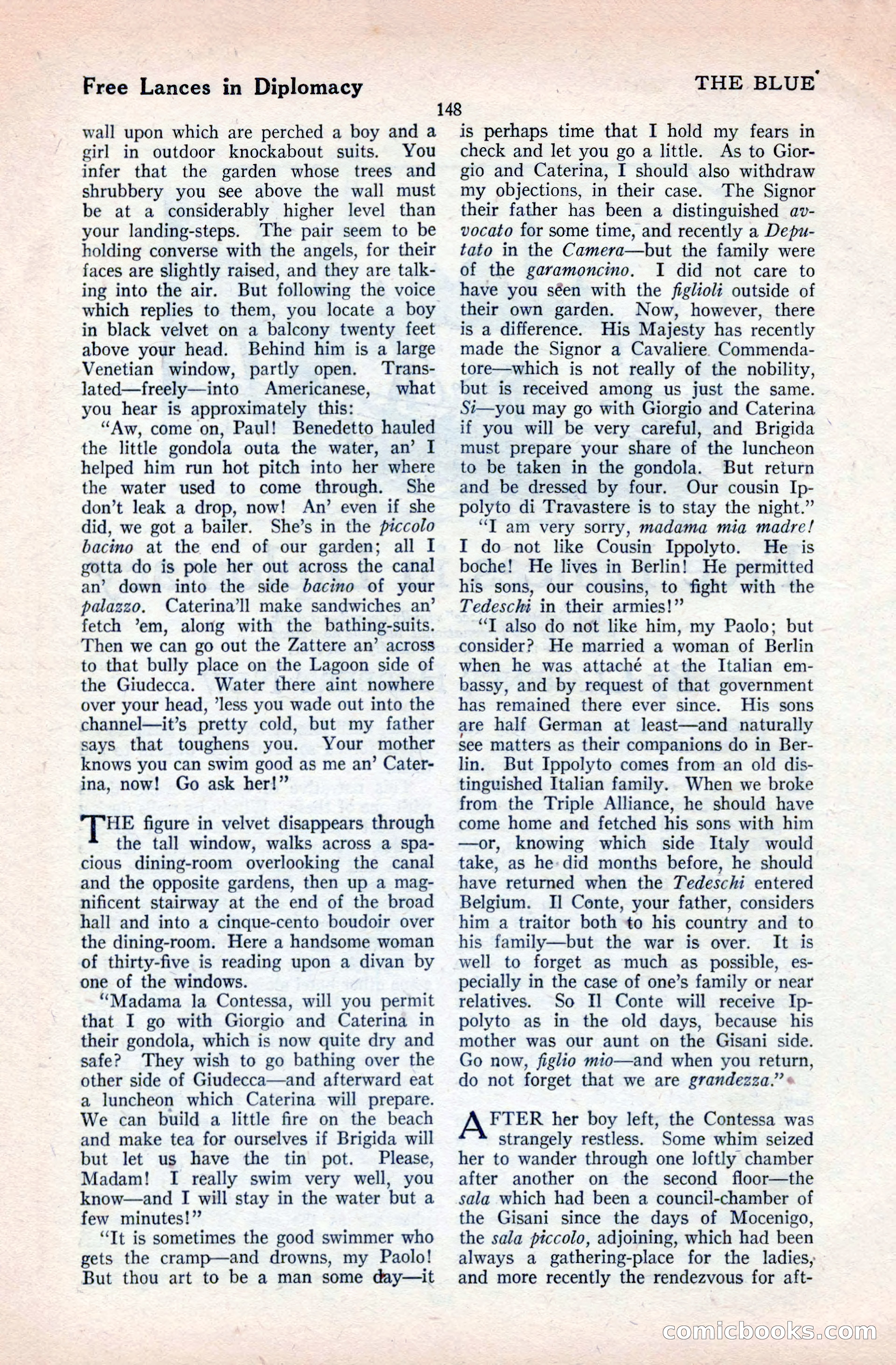 The Blue Book Magazine, April 1921 — page 148 of 202