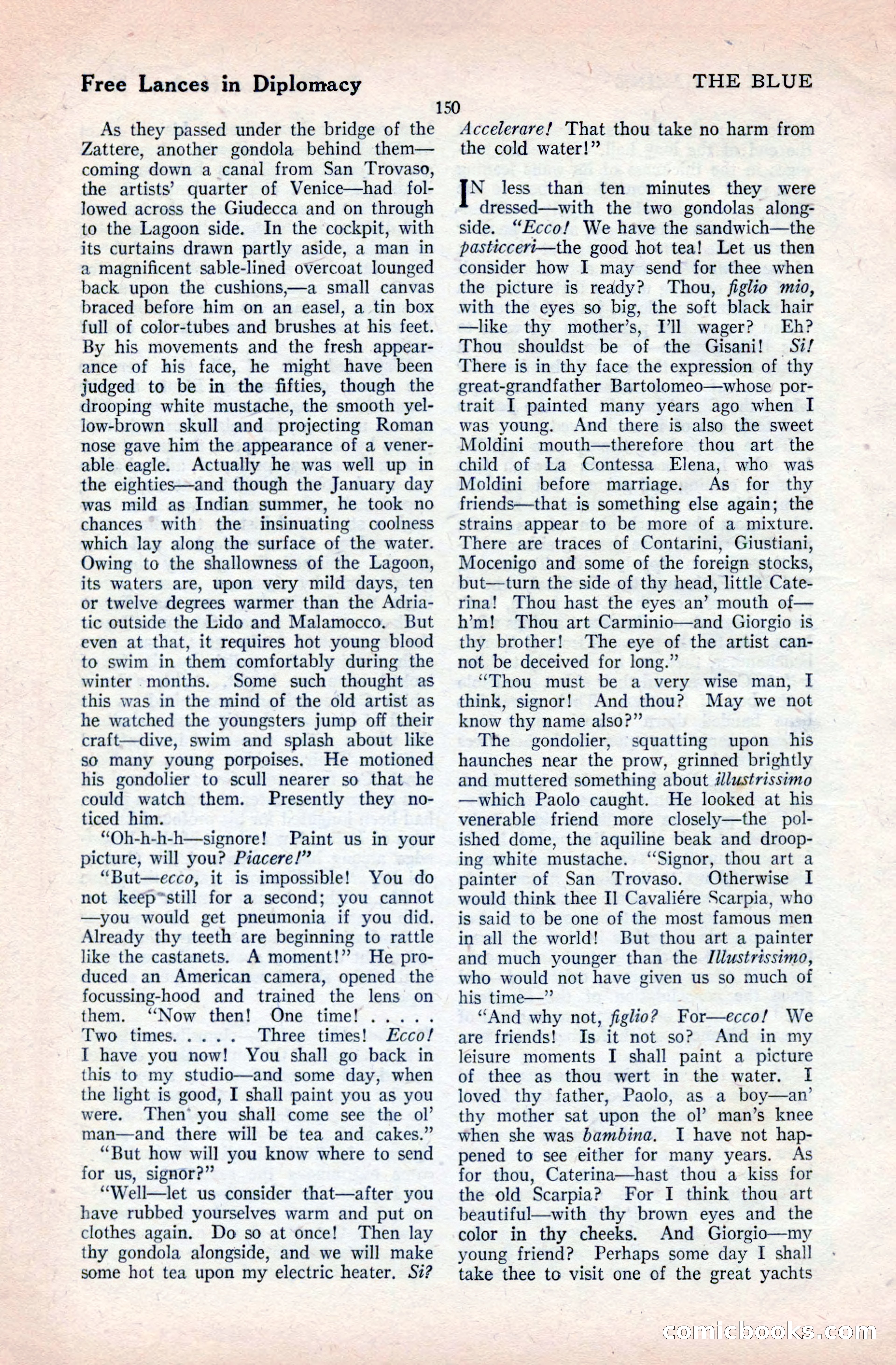 The Blue Book Magazine, April 1921 — page 150 of 202