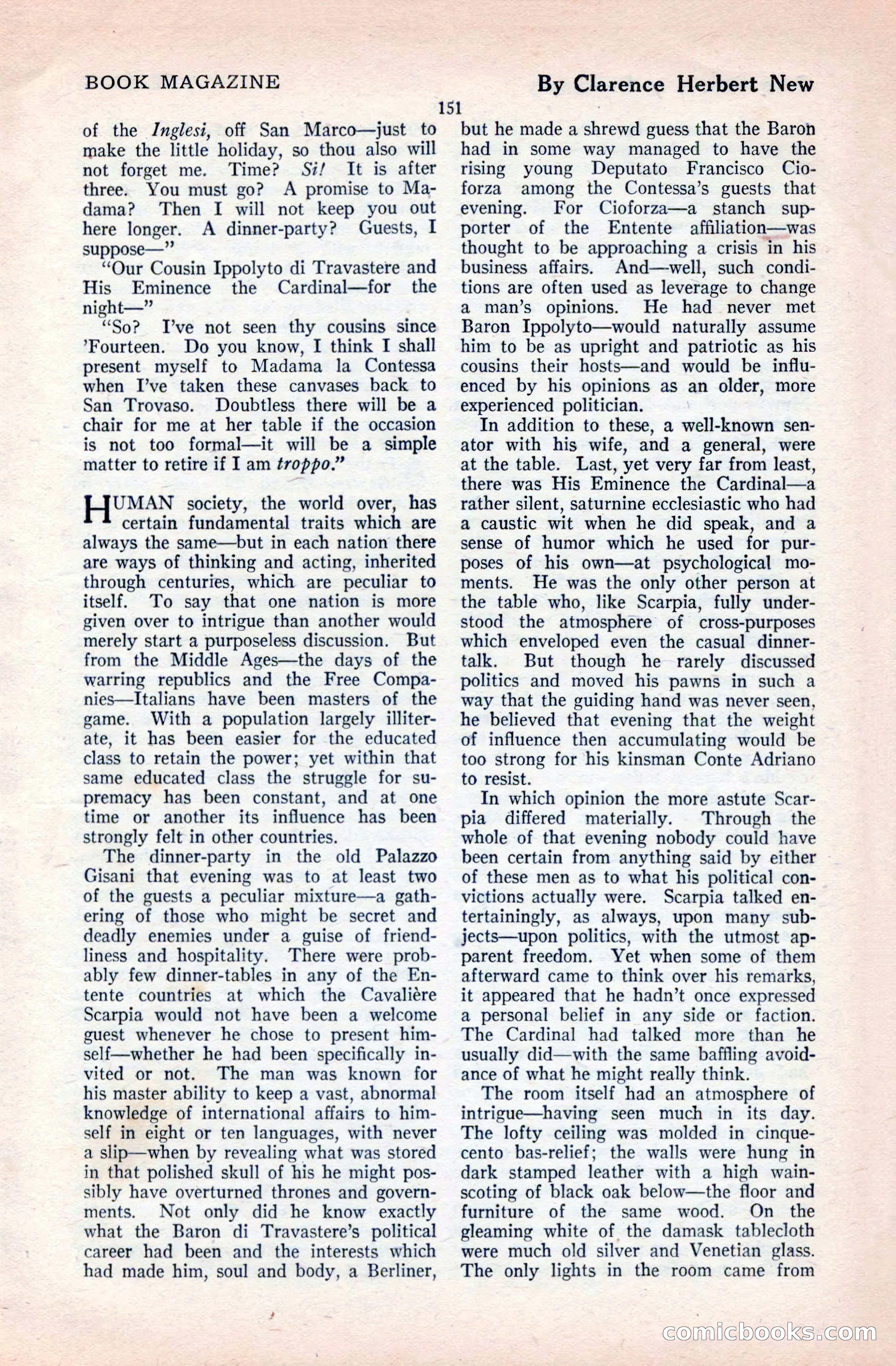 The Blue Book Magazine, April 1921 — page 151 of 202