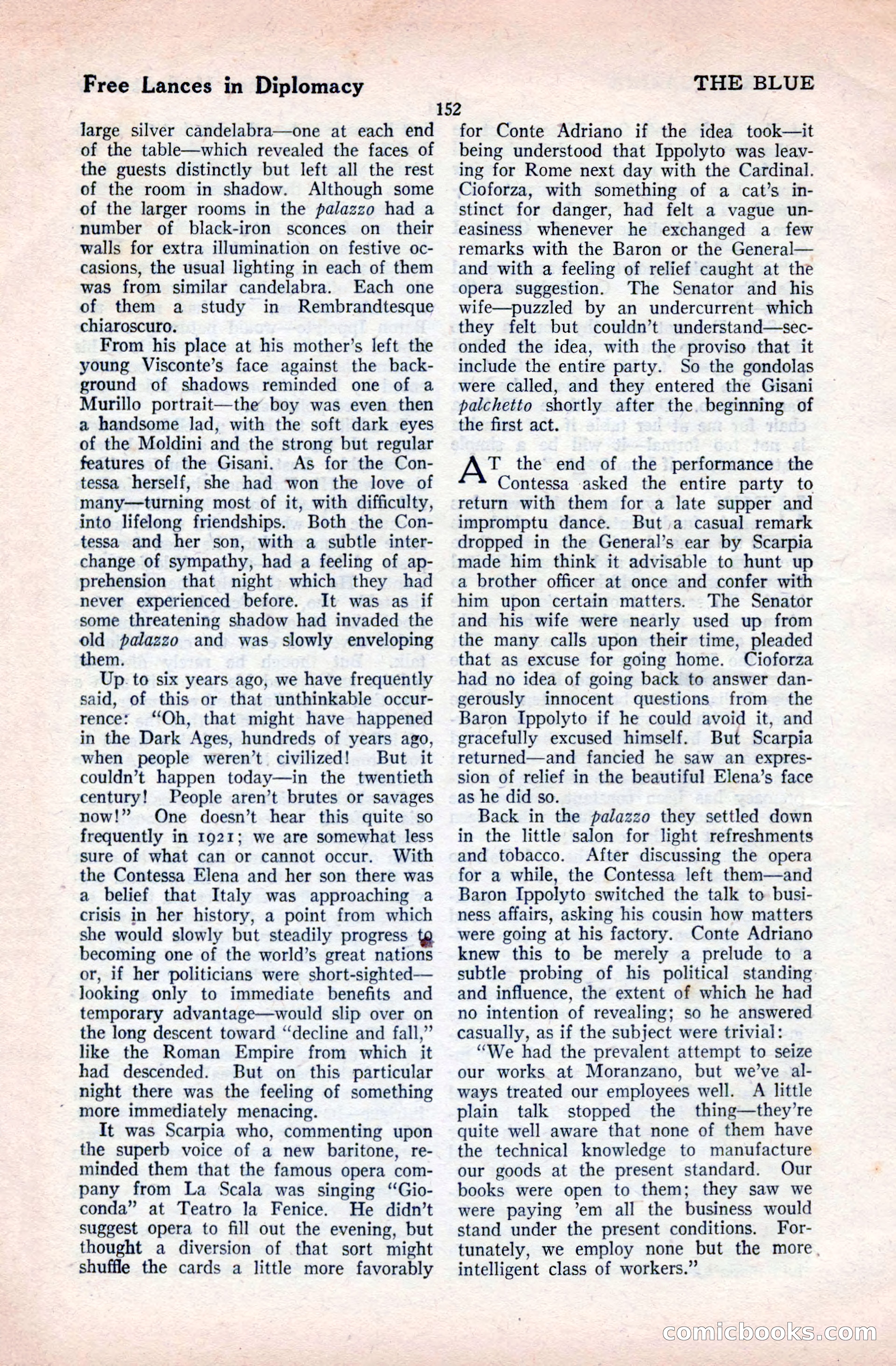 The Blue Book Magazine, April 1921 — page 152 of 202