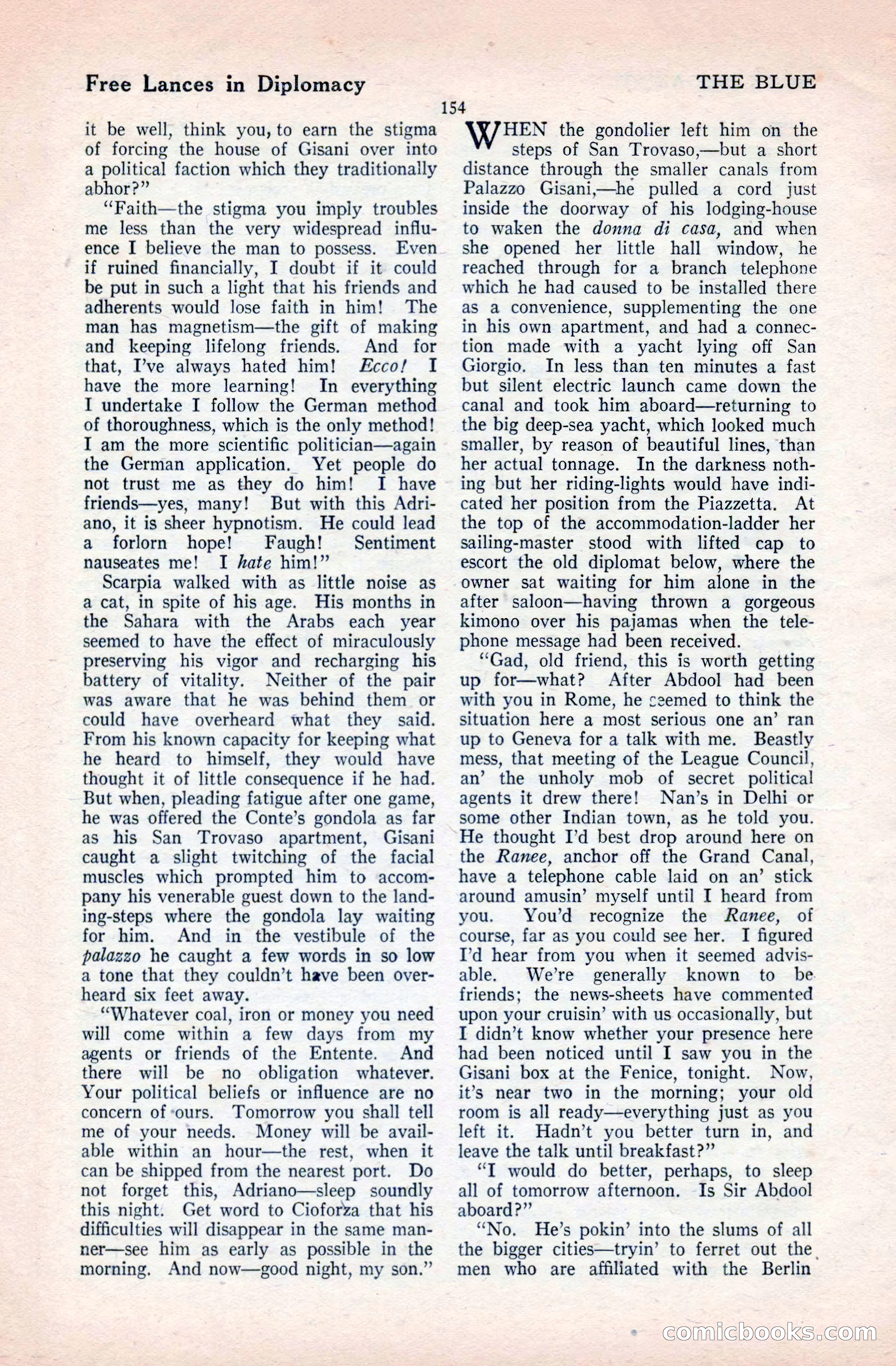 The Blue Book Magazine, April 1921 — page 154 of 202