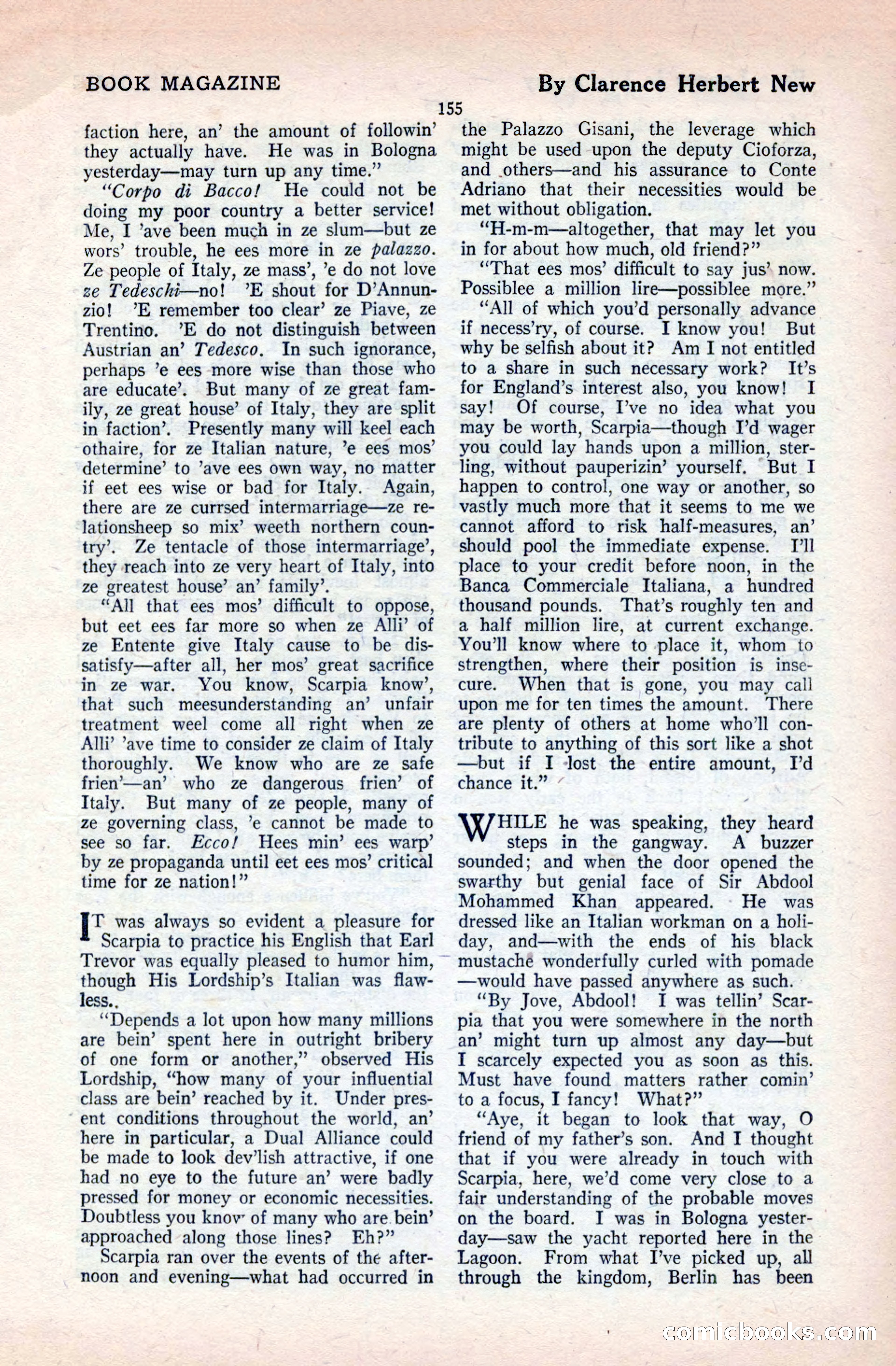 The Blue Book Magazine, April 1921 — page 155 of 202