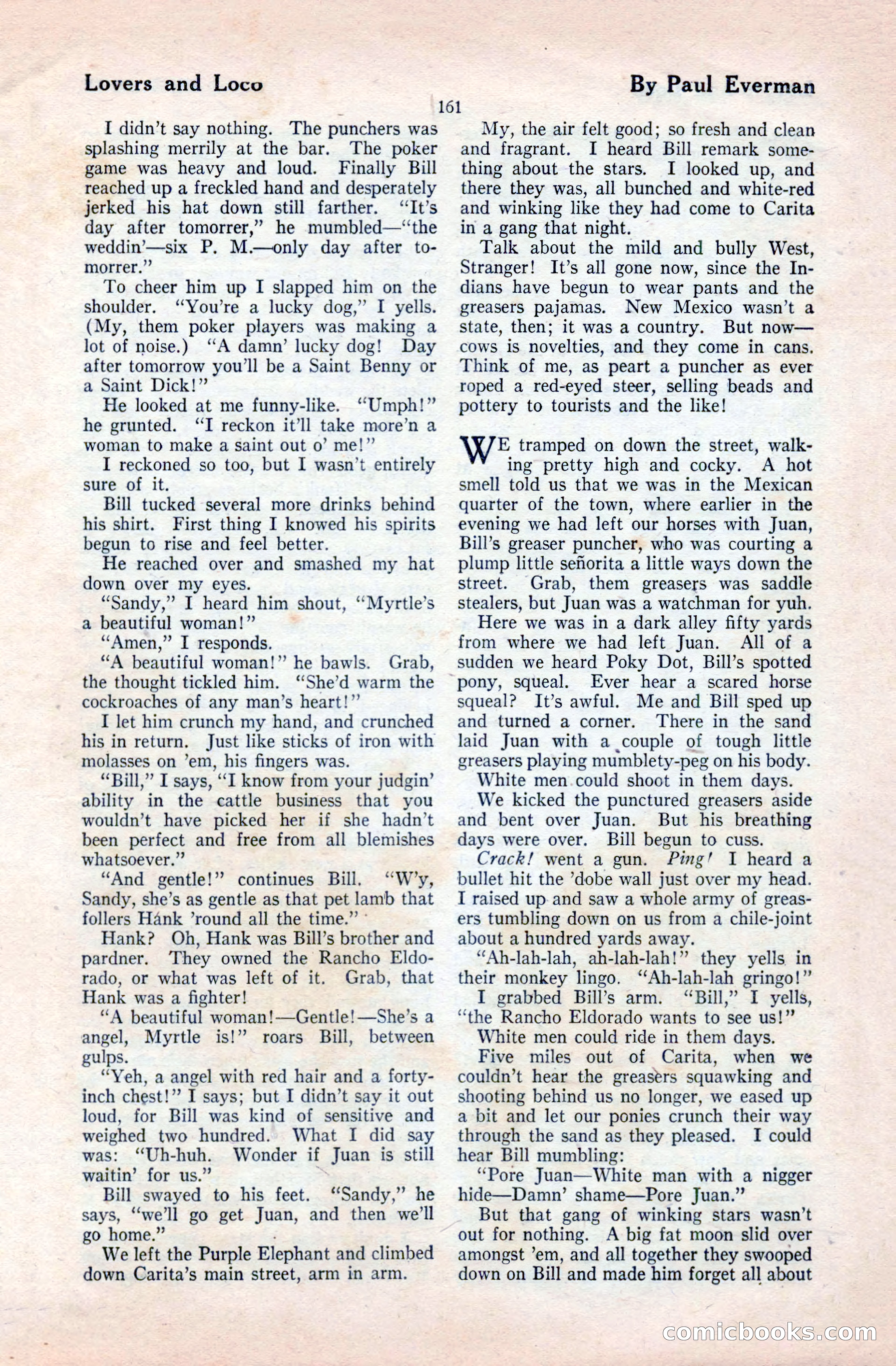 The Blue Book Magazine, April 1921 — page 161 of 202