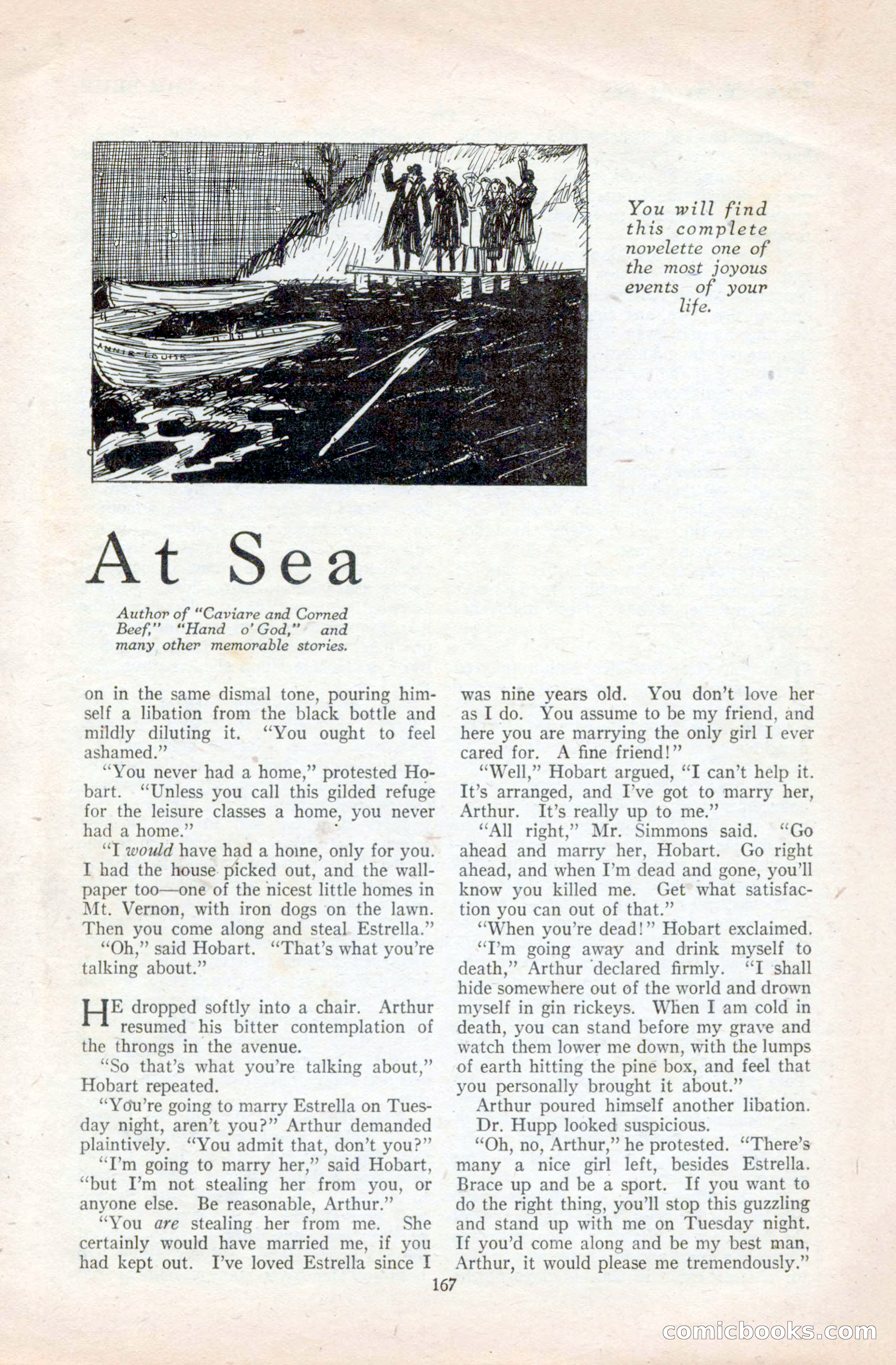The Blue Book Magazine, April 1921 — page 167 of 202