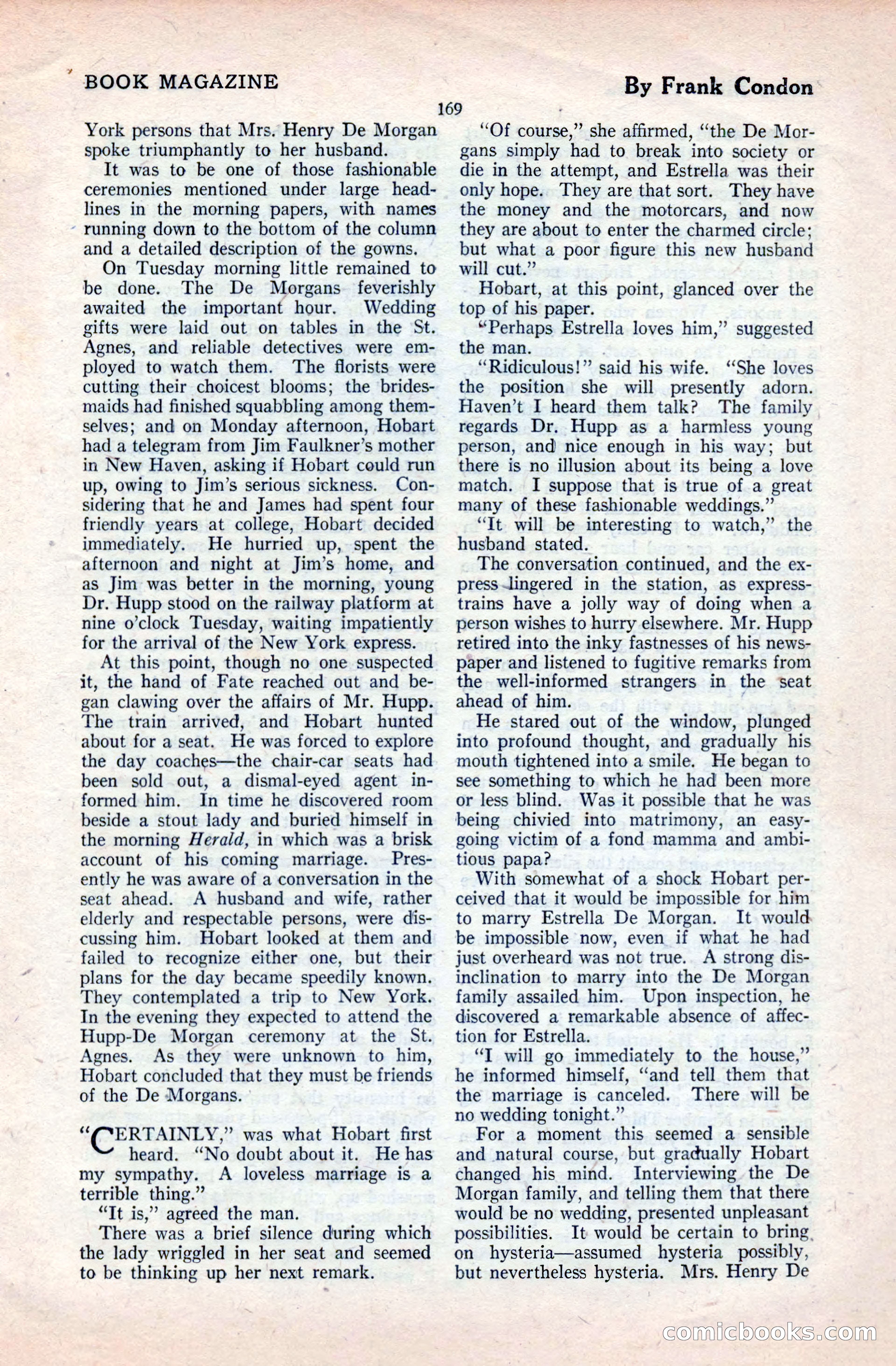 The Blue Book Magazine, April 1921 — page 169 of 202