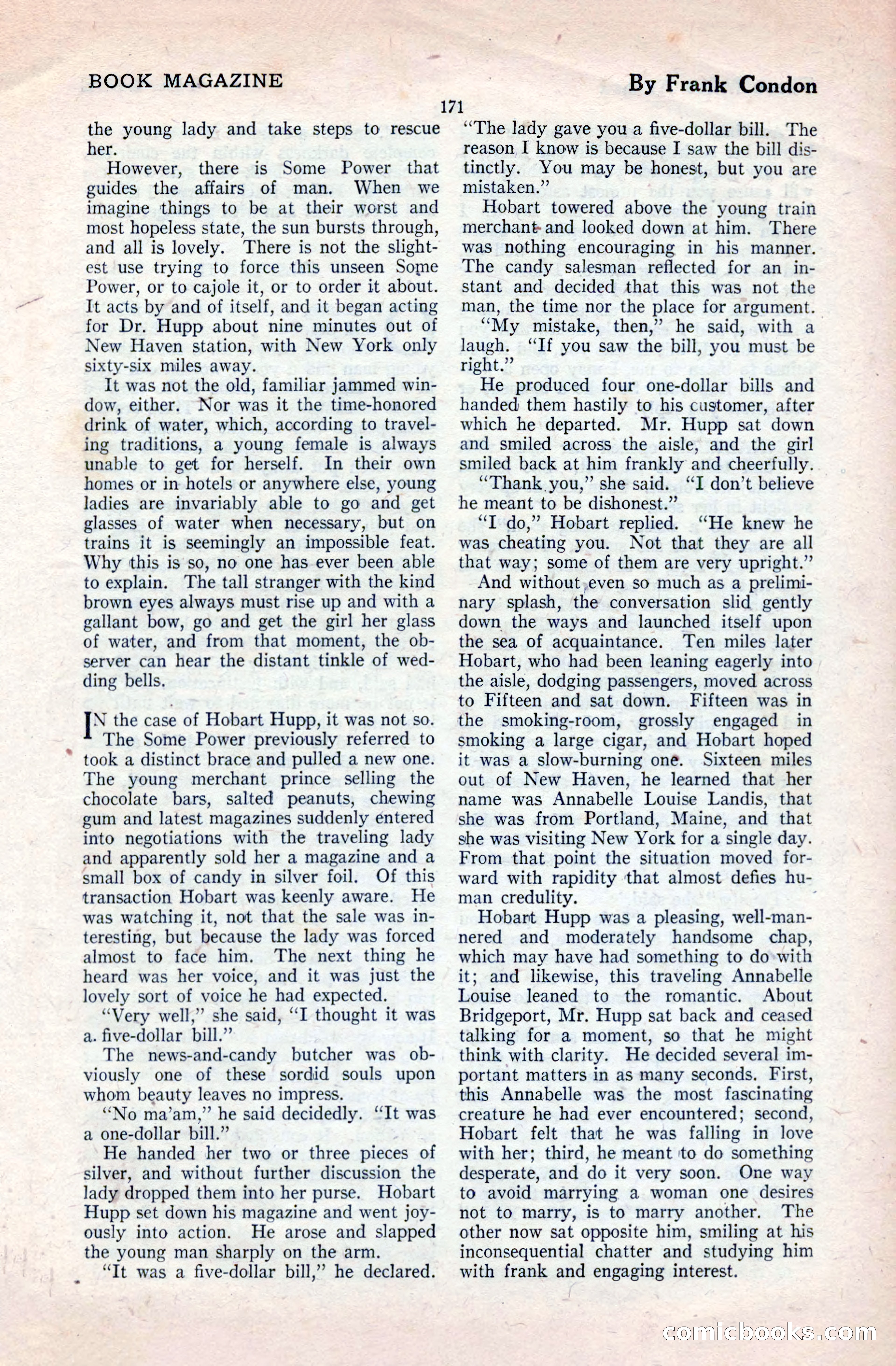 The Blue Book Magazine, April 1921 — page 171 of 202