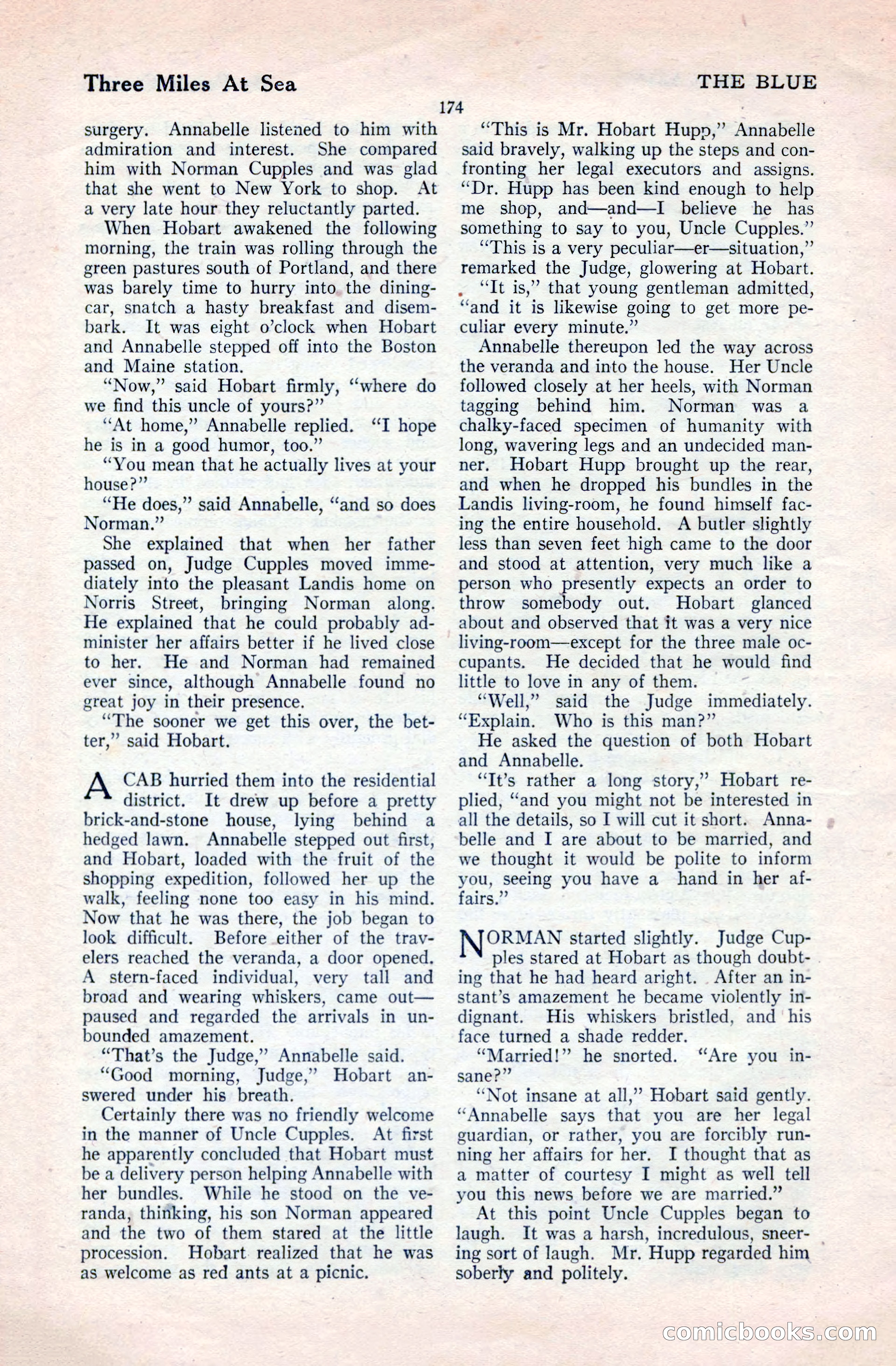 The Blue Book Magazine, April 1921 — page 174 of 202