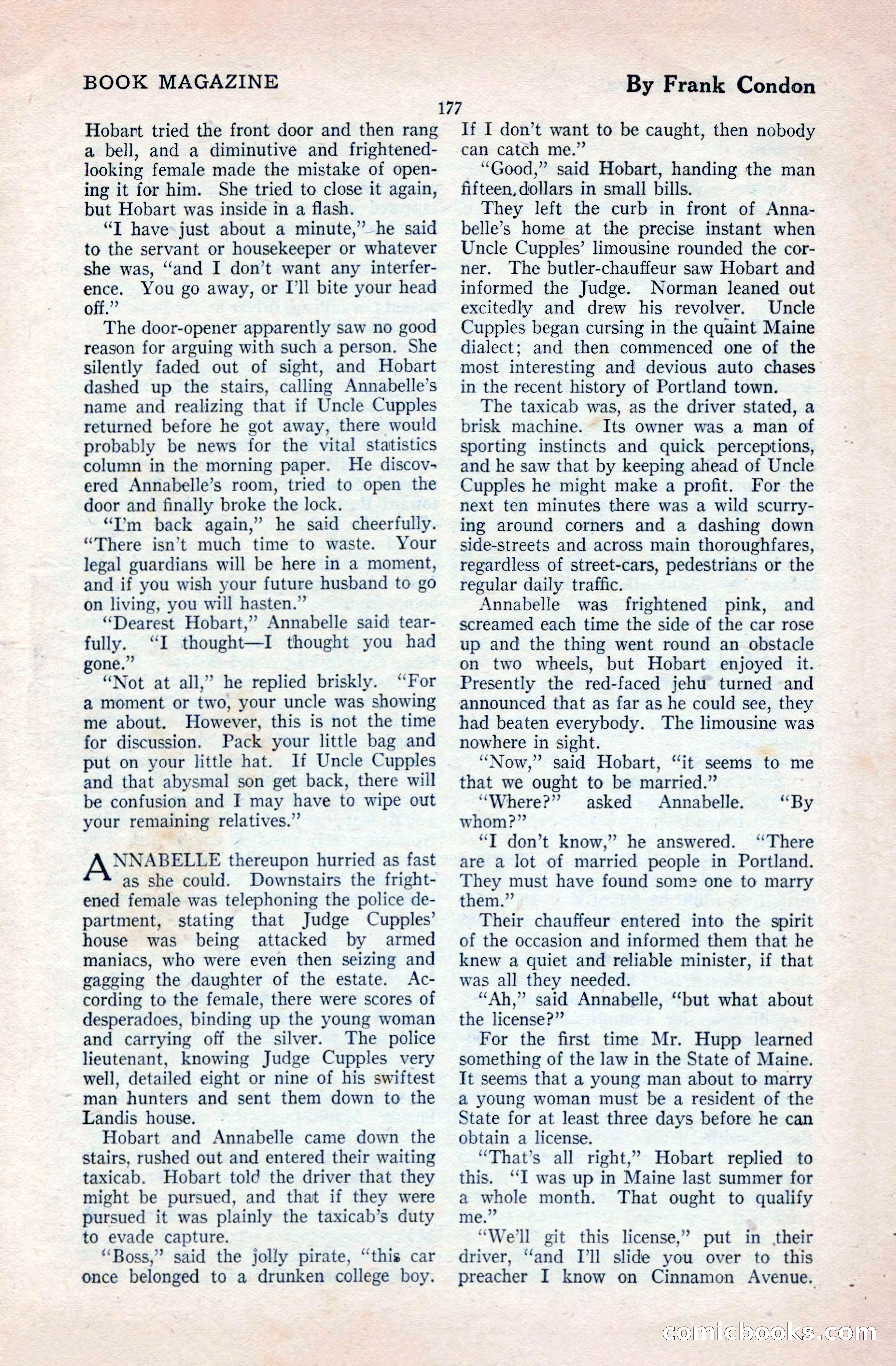 The Blue Book Magazine, April 1921 — page 177 of 202