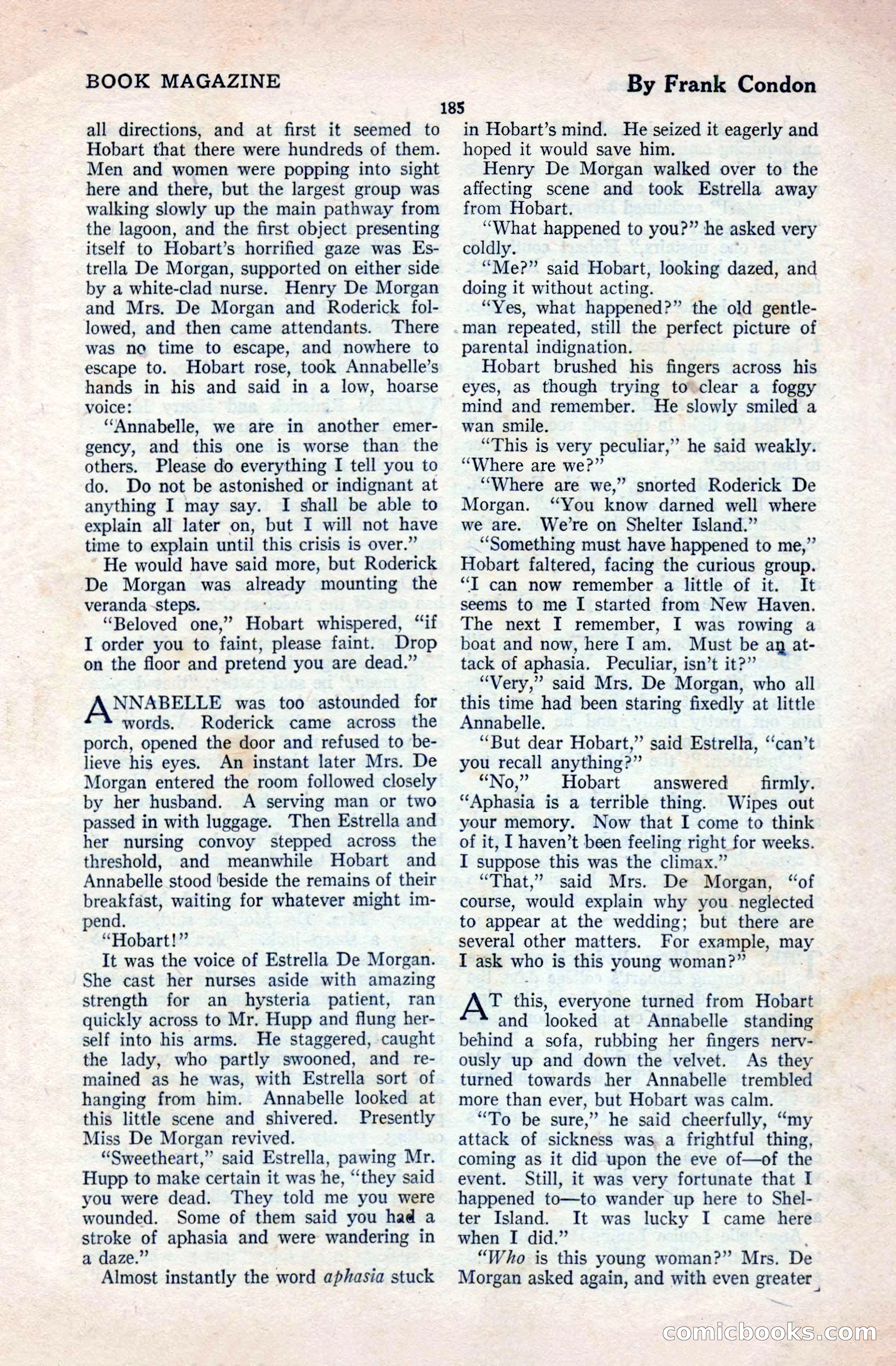 The Blue Book Magazine, April 1921 — page 185 of 202