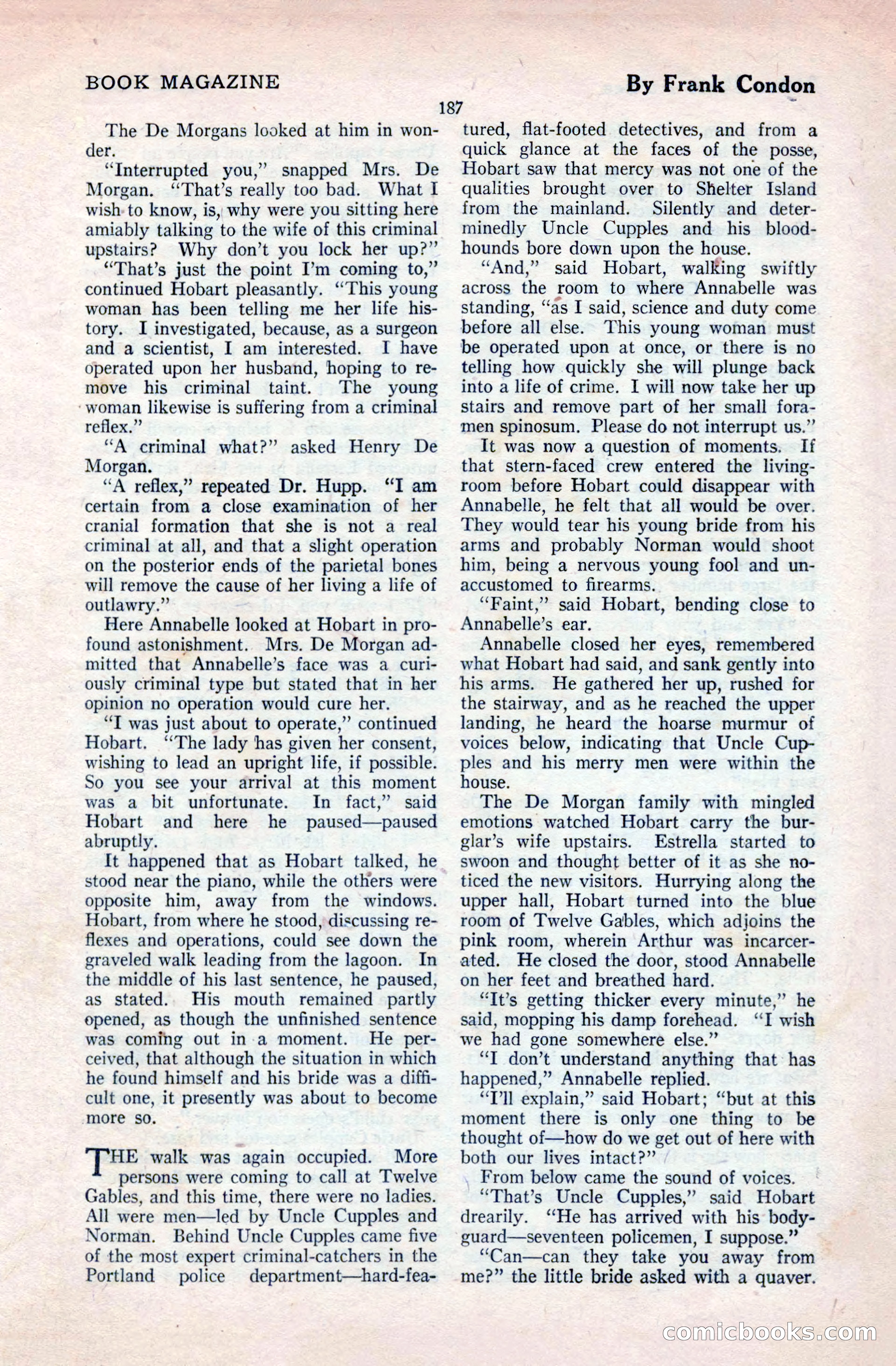 The Blue Book Magazine, April 1921 — page 187 of 202