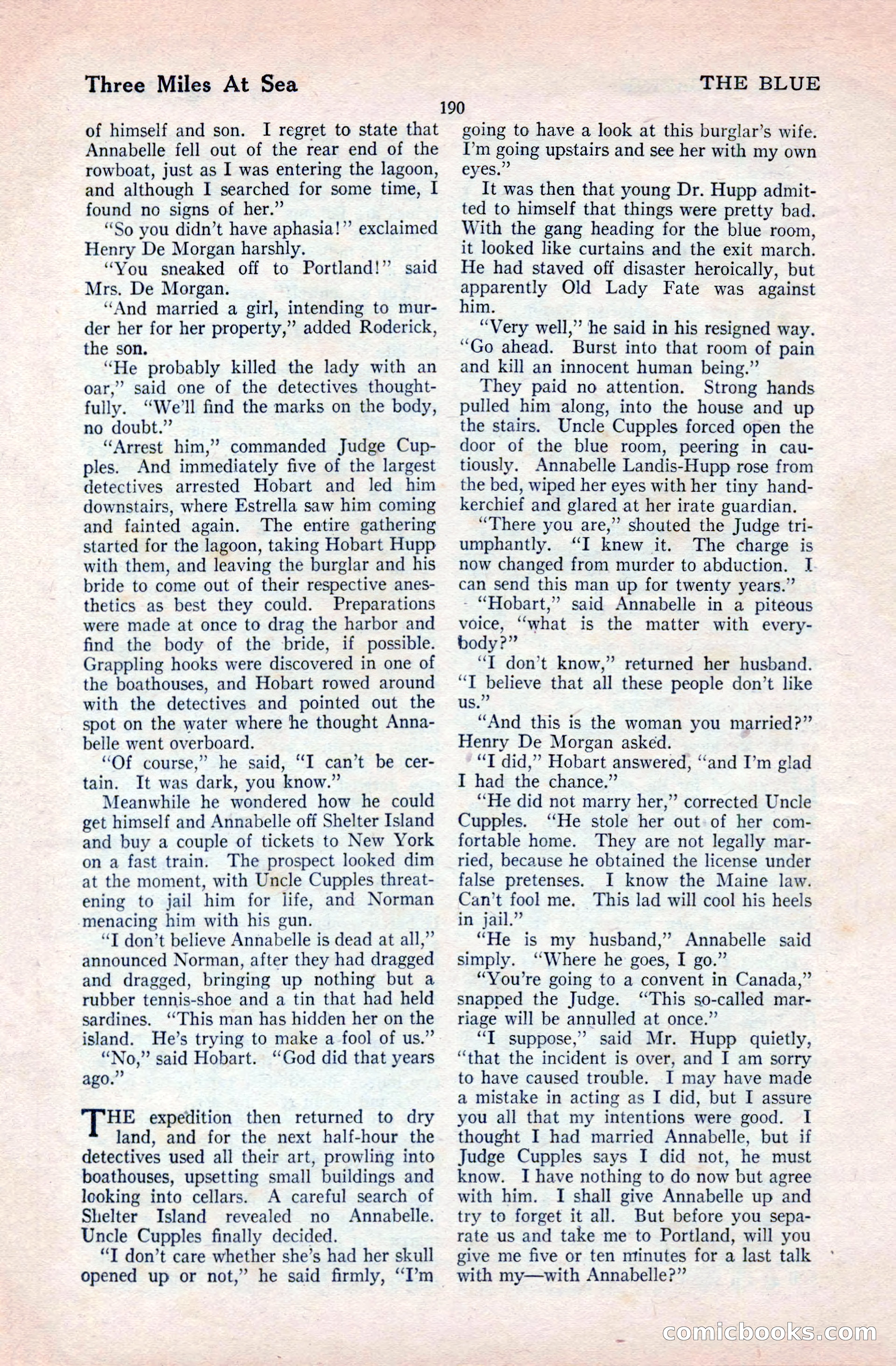 The Blue Book Magazine, April 1921 — page 190 of 202