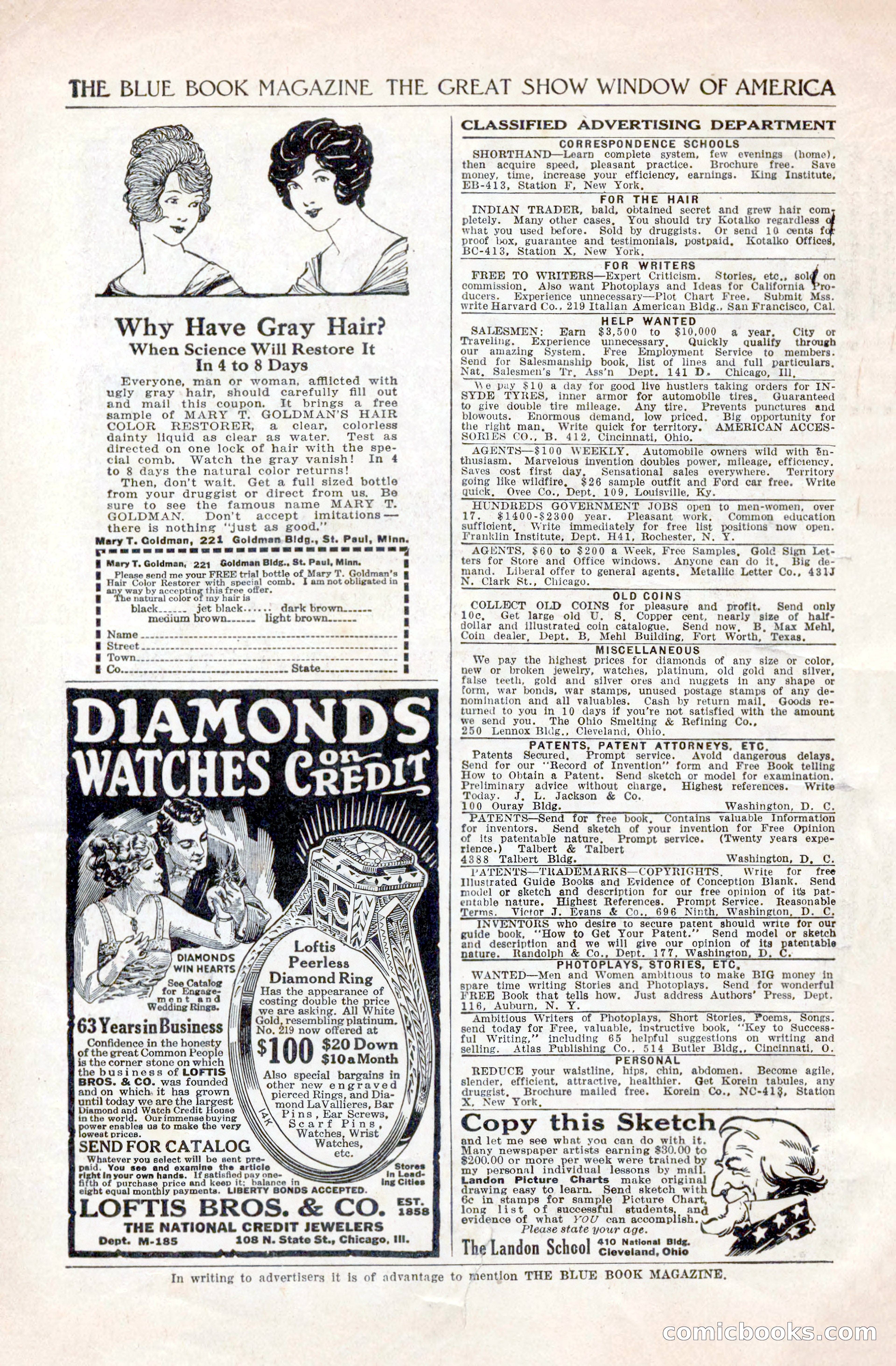 The Blue Book Magazine, April 1921 — page 194 of 202