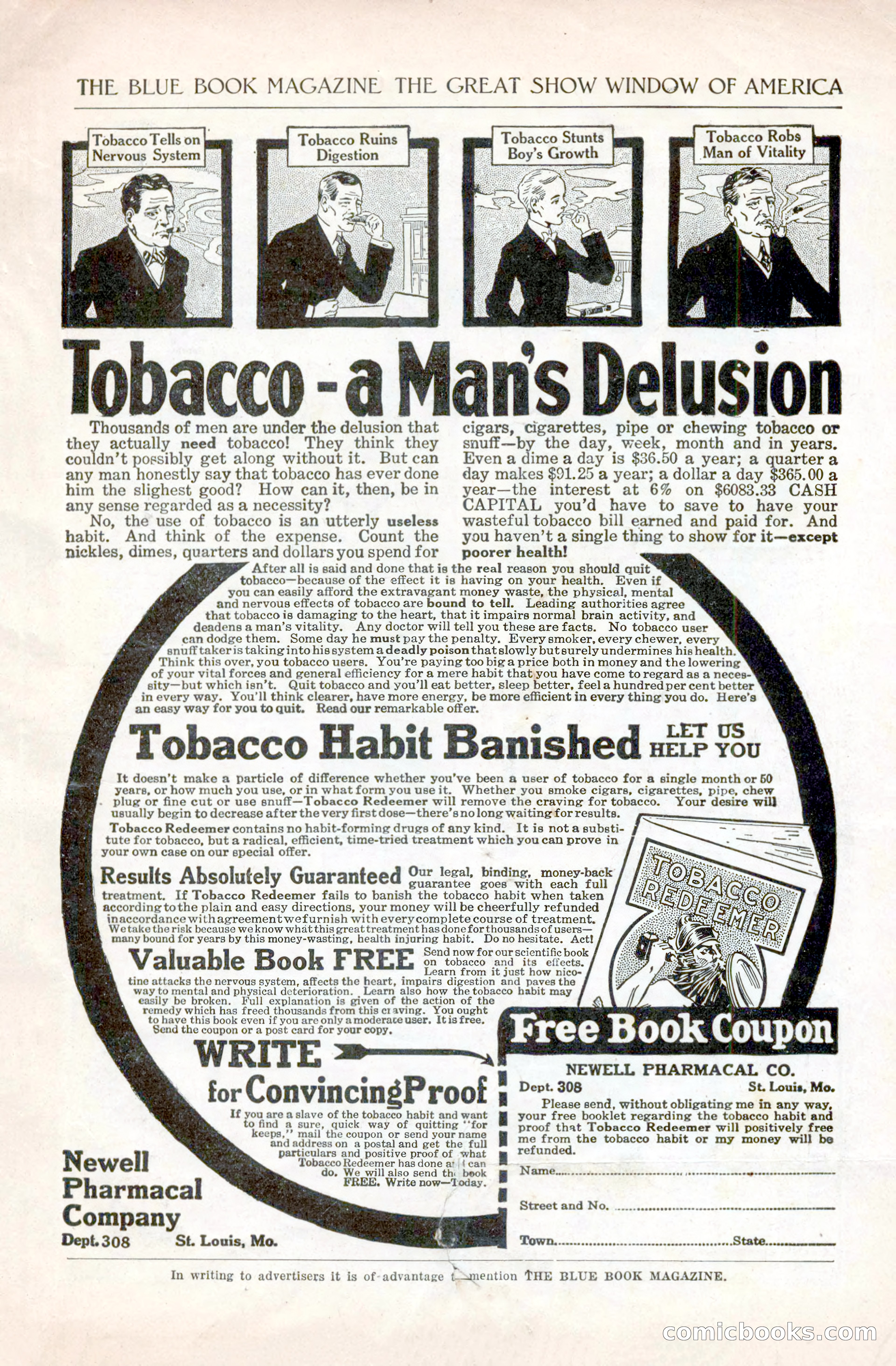 The Blue Book Magazine, April 1921 — page 195 of 202