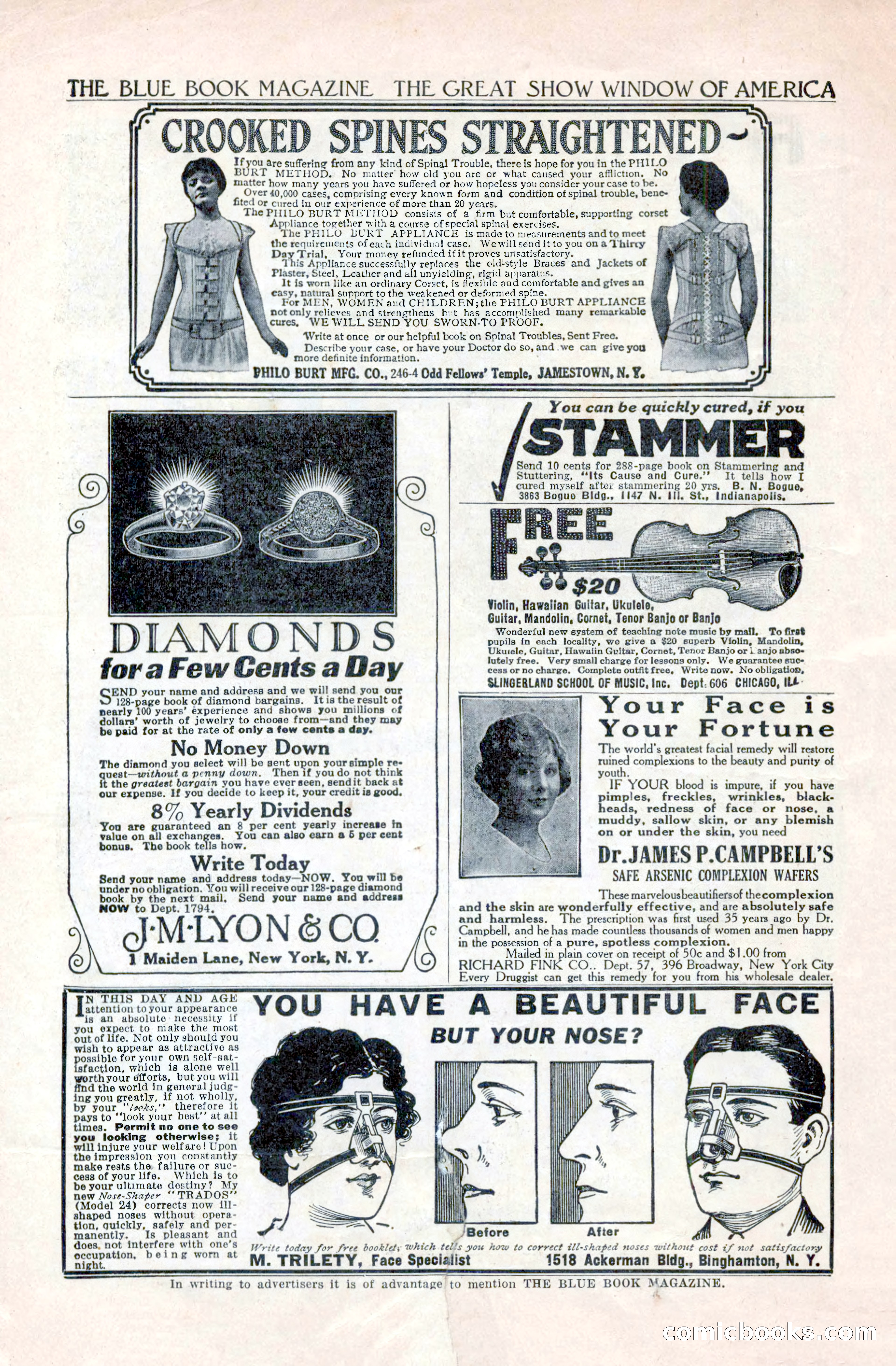 The Blue Book Magazine, April 1921 — page 196 of 202