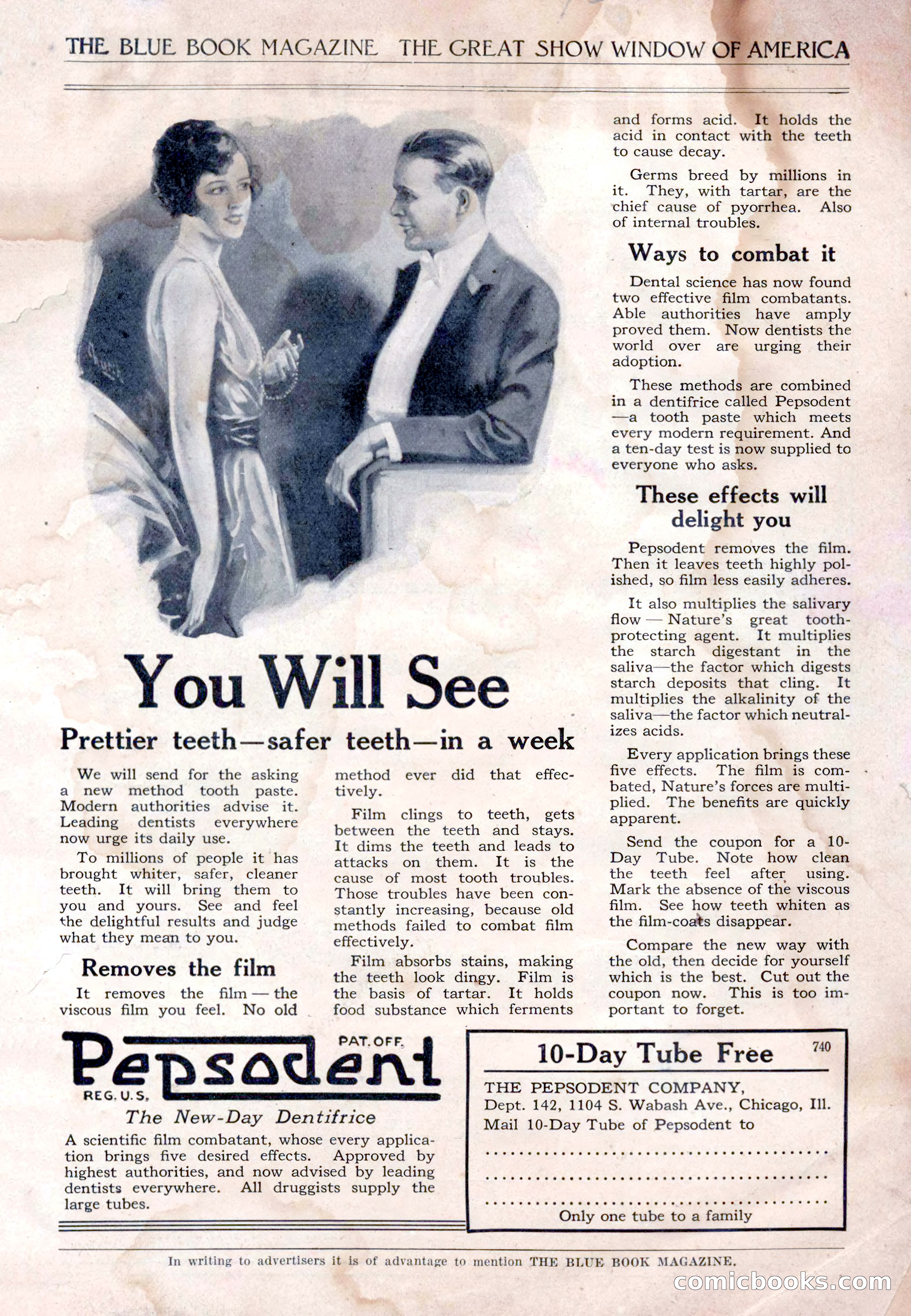 The Blue Book Magazine, November 1921 — page 3 of 212