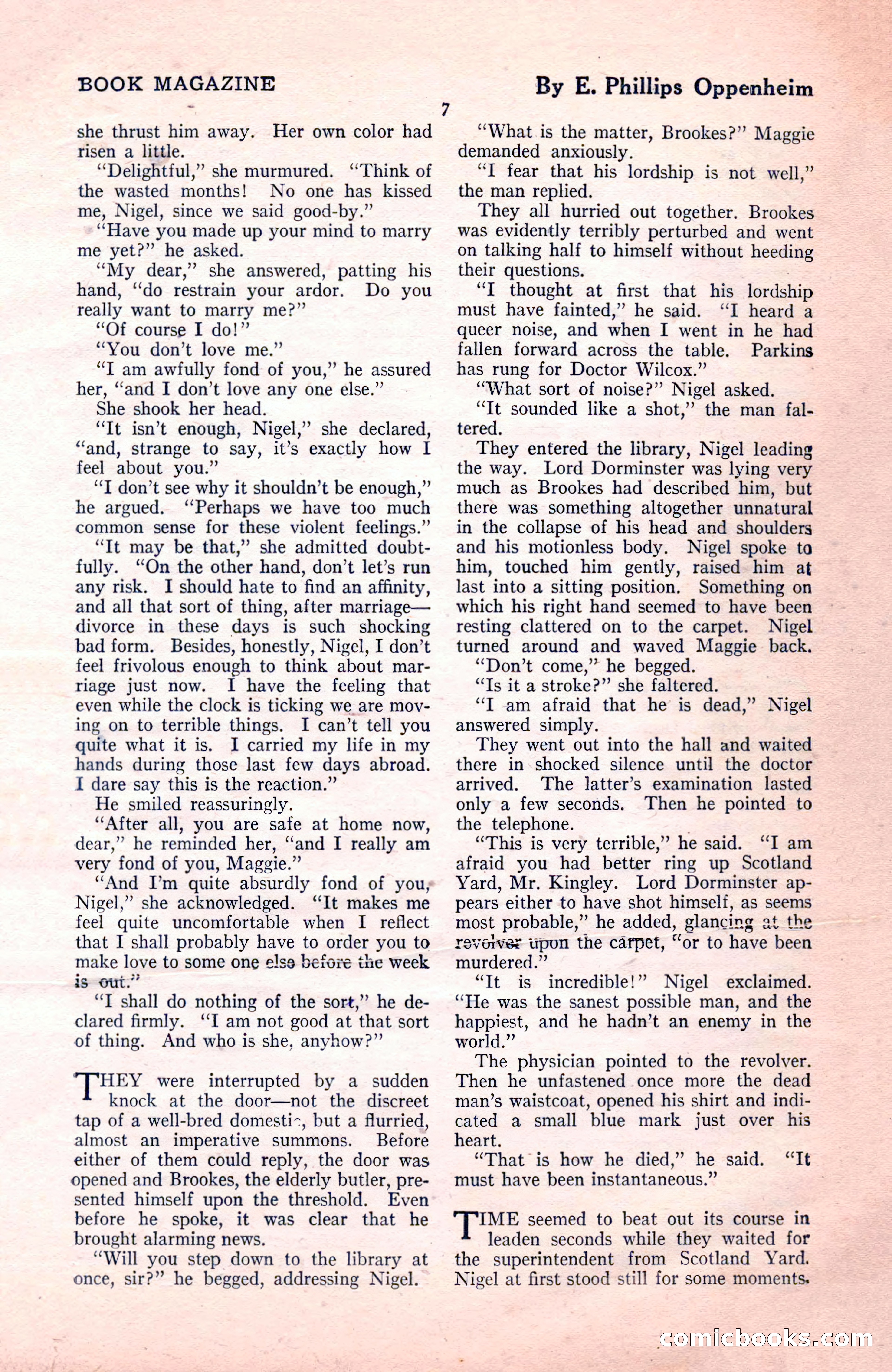 The Blue Book Magazine, November 1921 — page 13 of 212