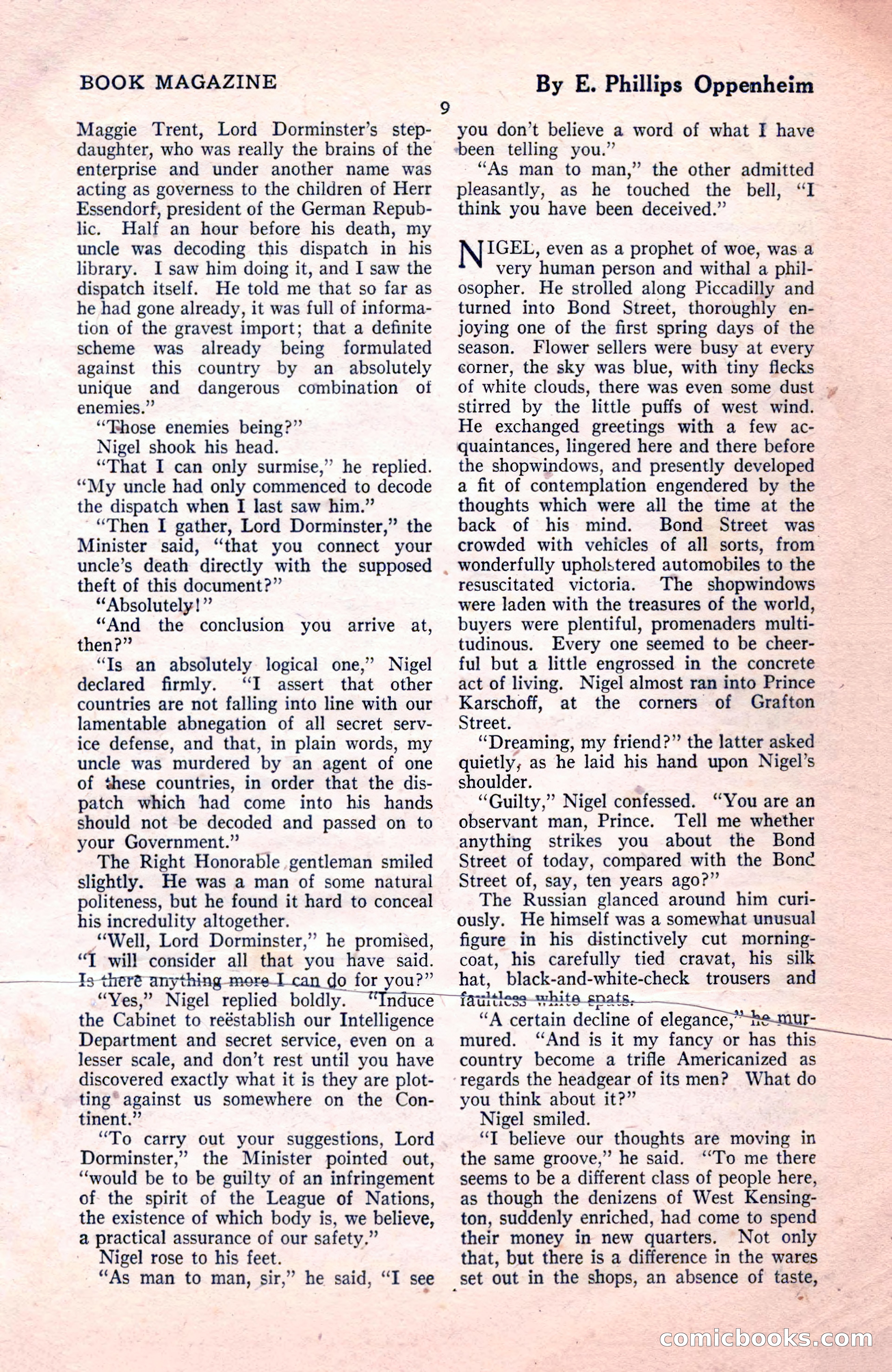 The Blue Book Magazine, November 1921 — page 15 of 212
