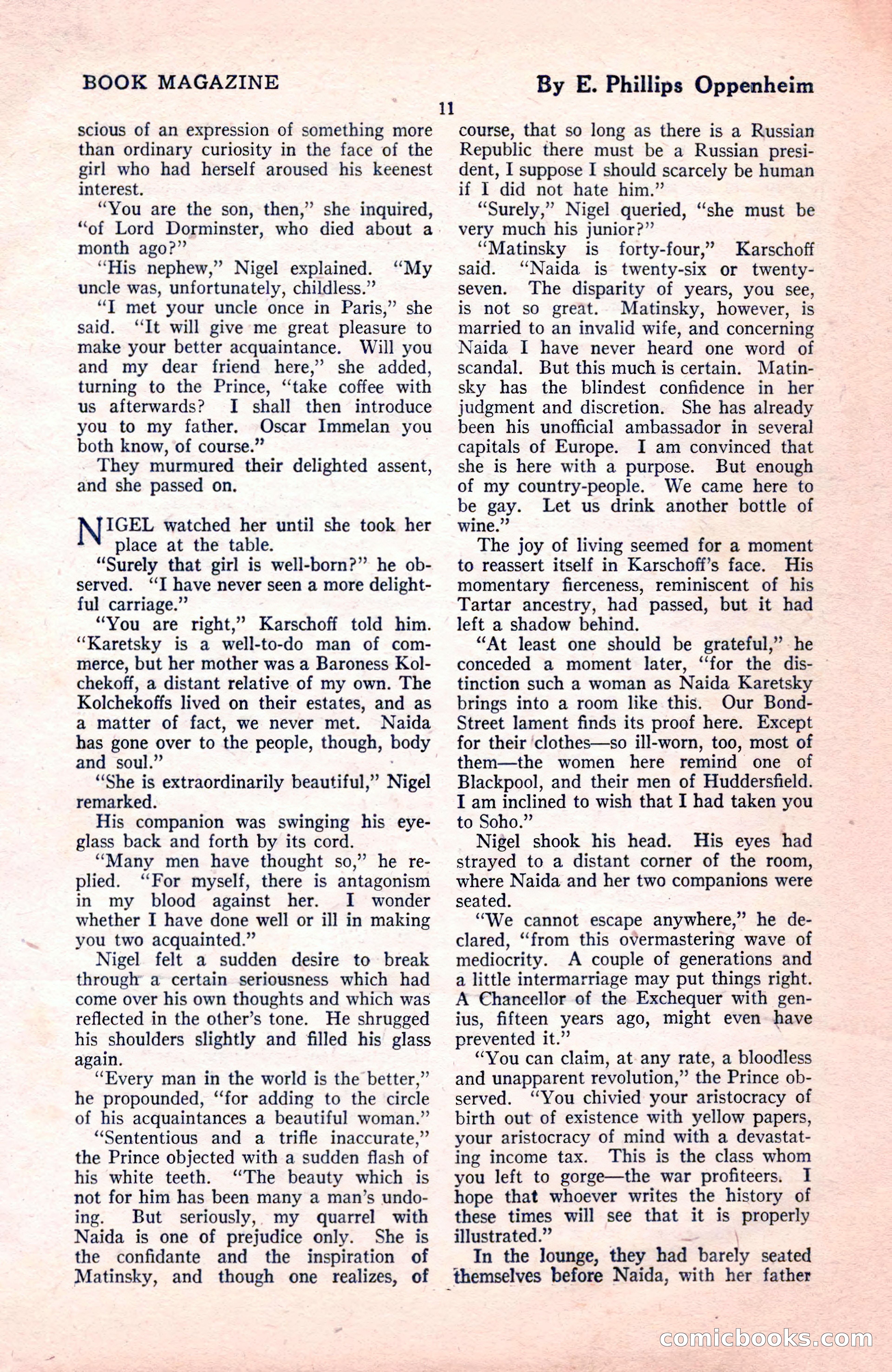 The Blue Book Magazine, November 1921 — page 17 of 212