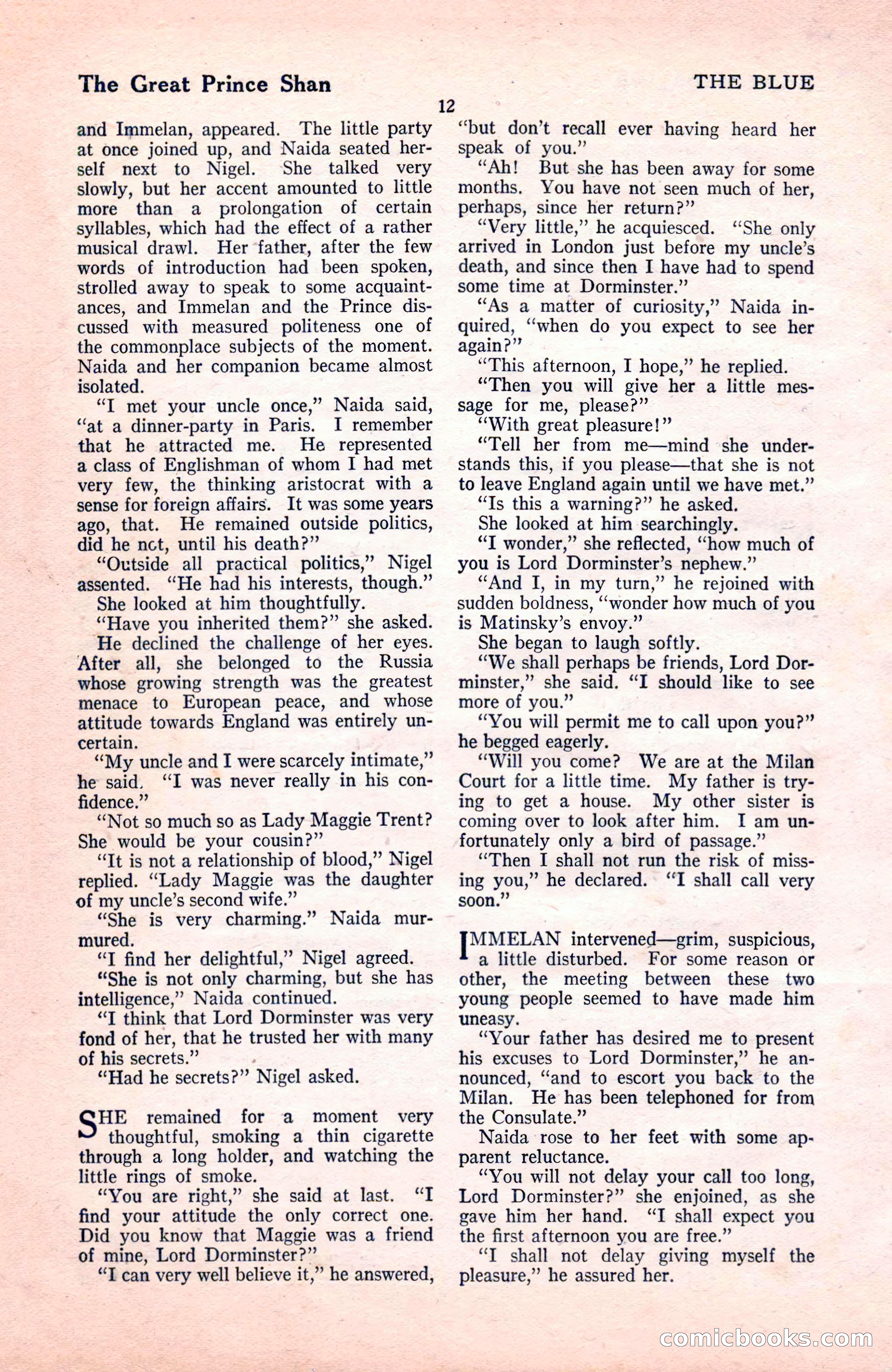 The Blue Book Magazine, November 1921 — page 18 of 212
