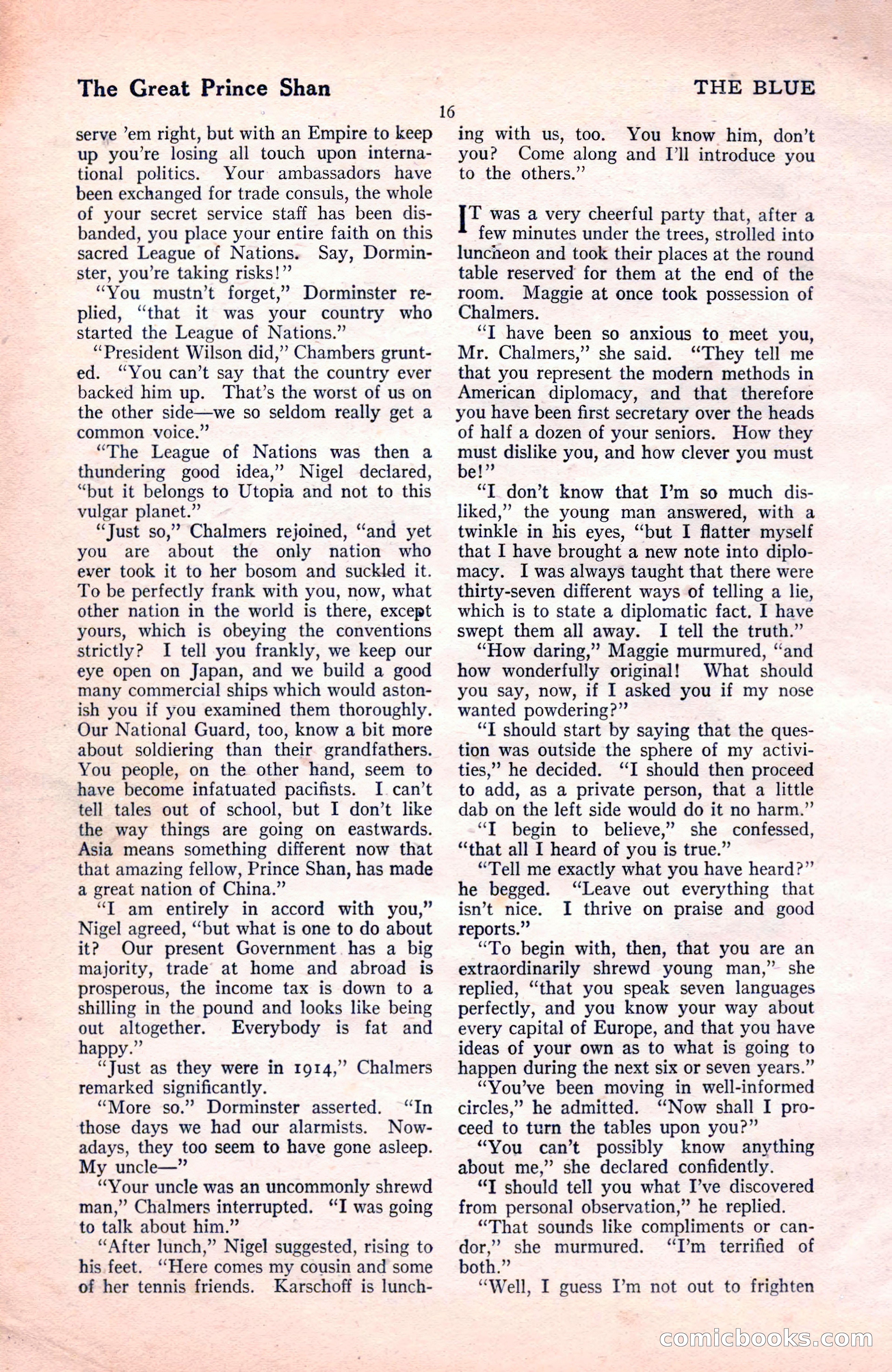 The Blue Book Magazine, November 1921 — page 22 of 212