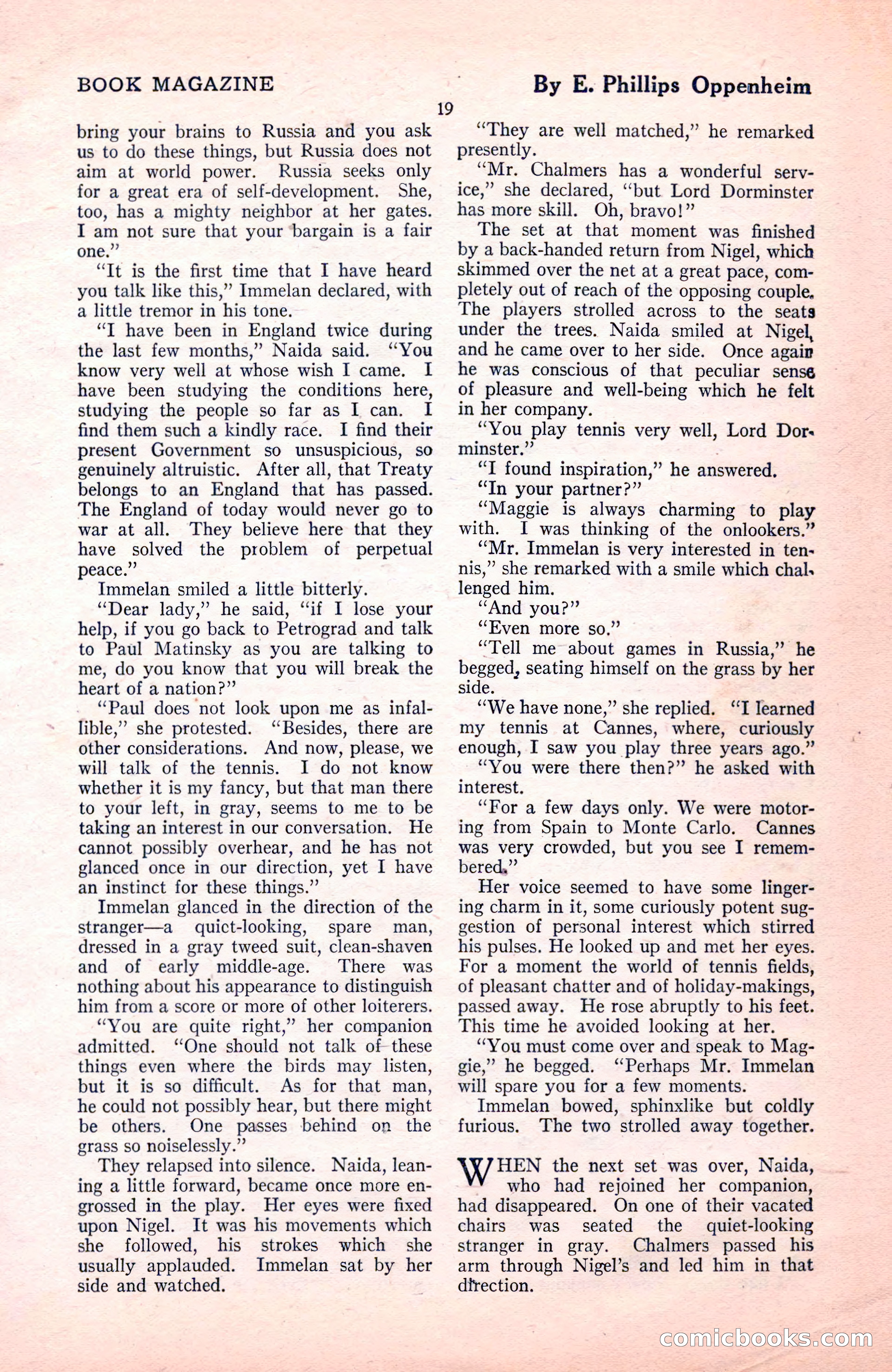 The Blue Book Magazine, November 1921 — page 25 of 212