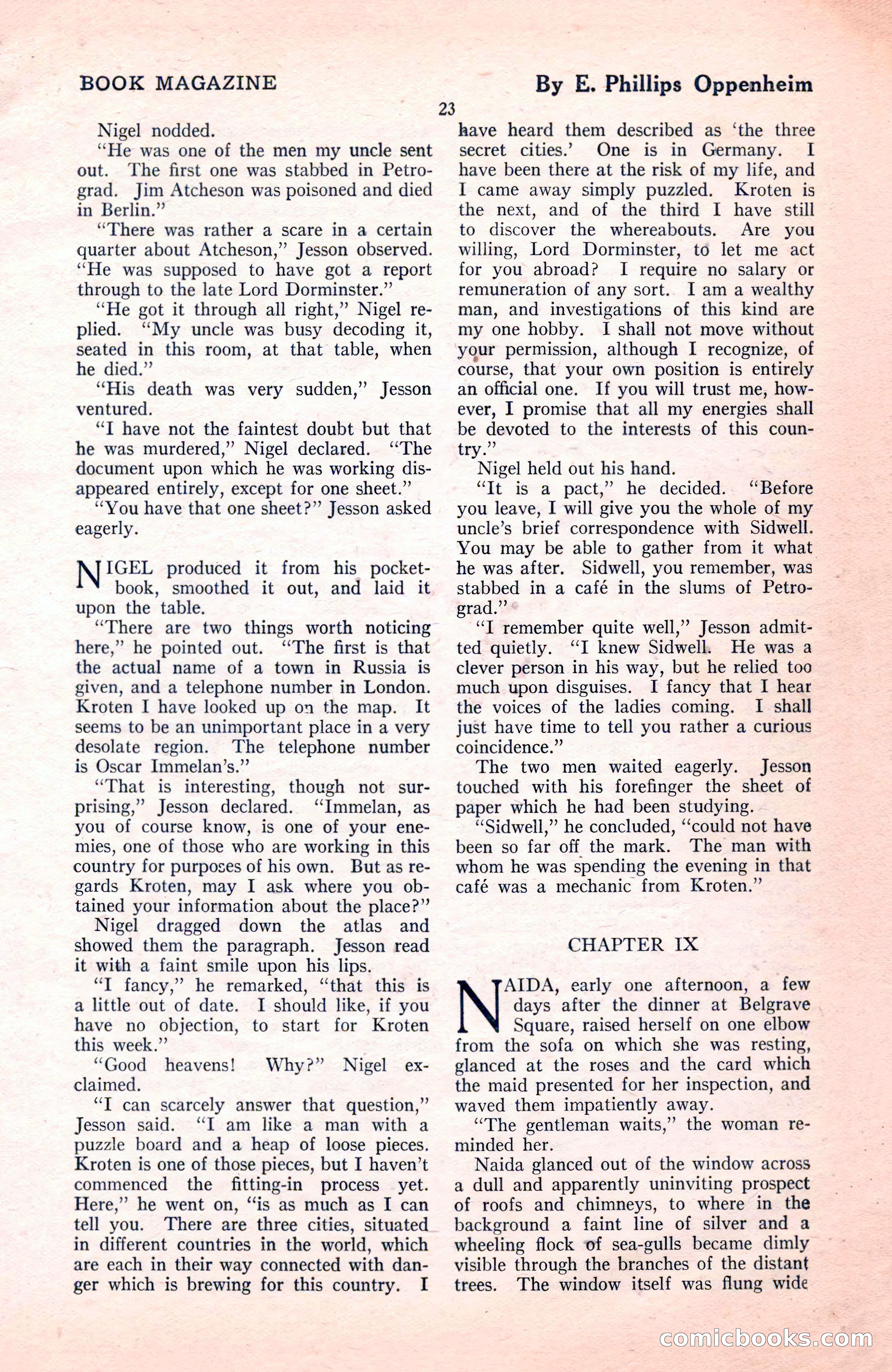 The Blue Book Magazine, November 1921 — page 29 of 212
