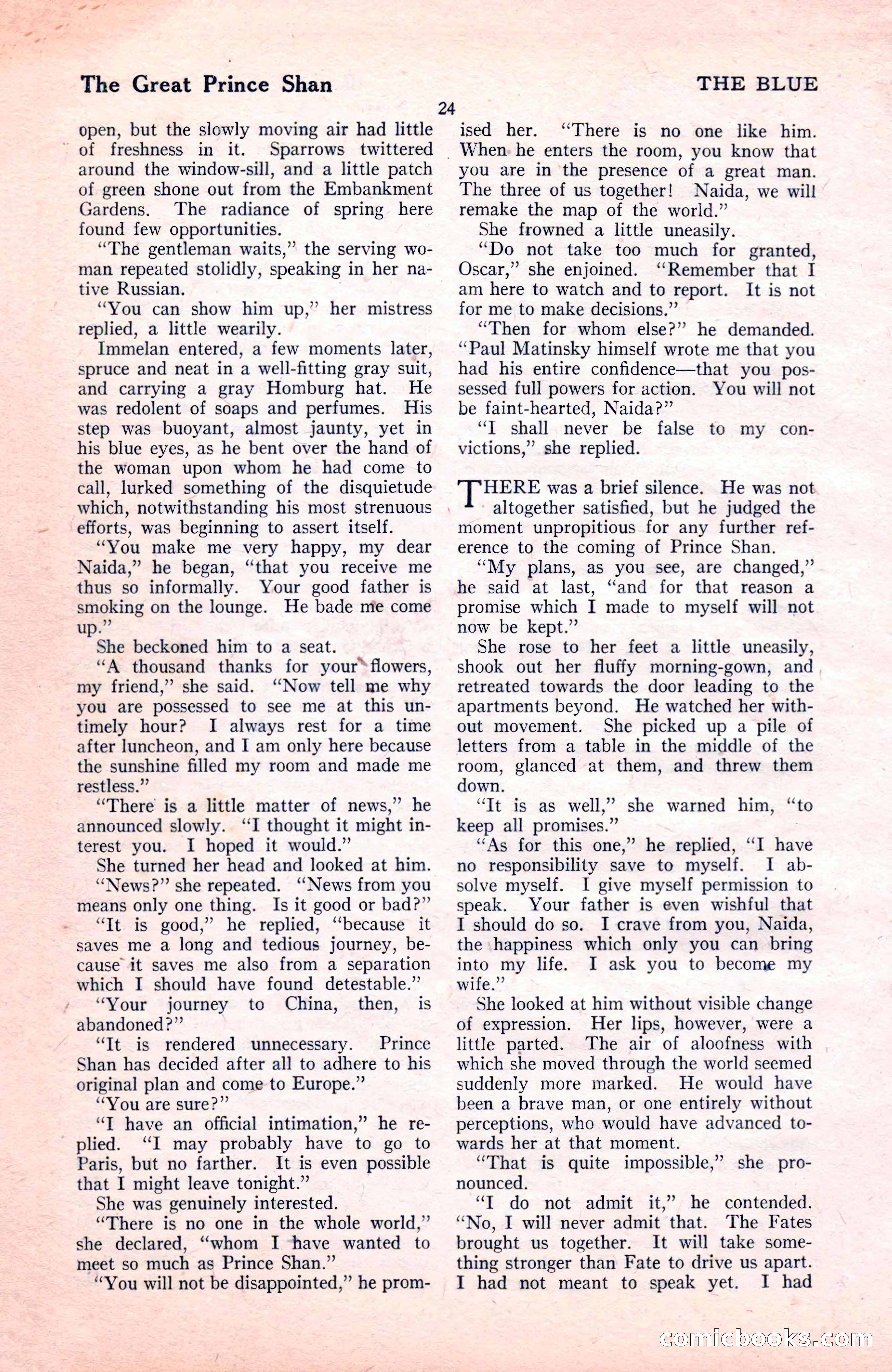 The Blue Book Magazine, November 1921 — page 30 of 212
