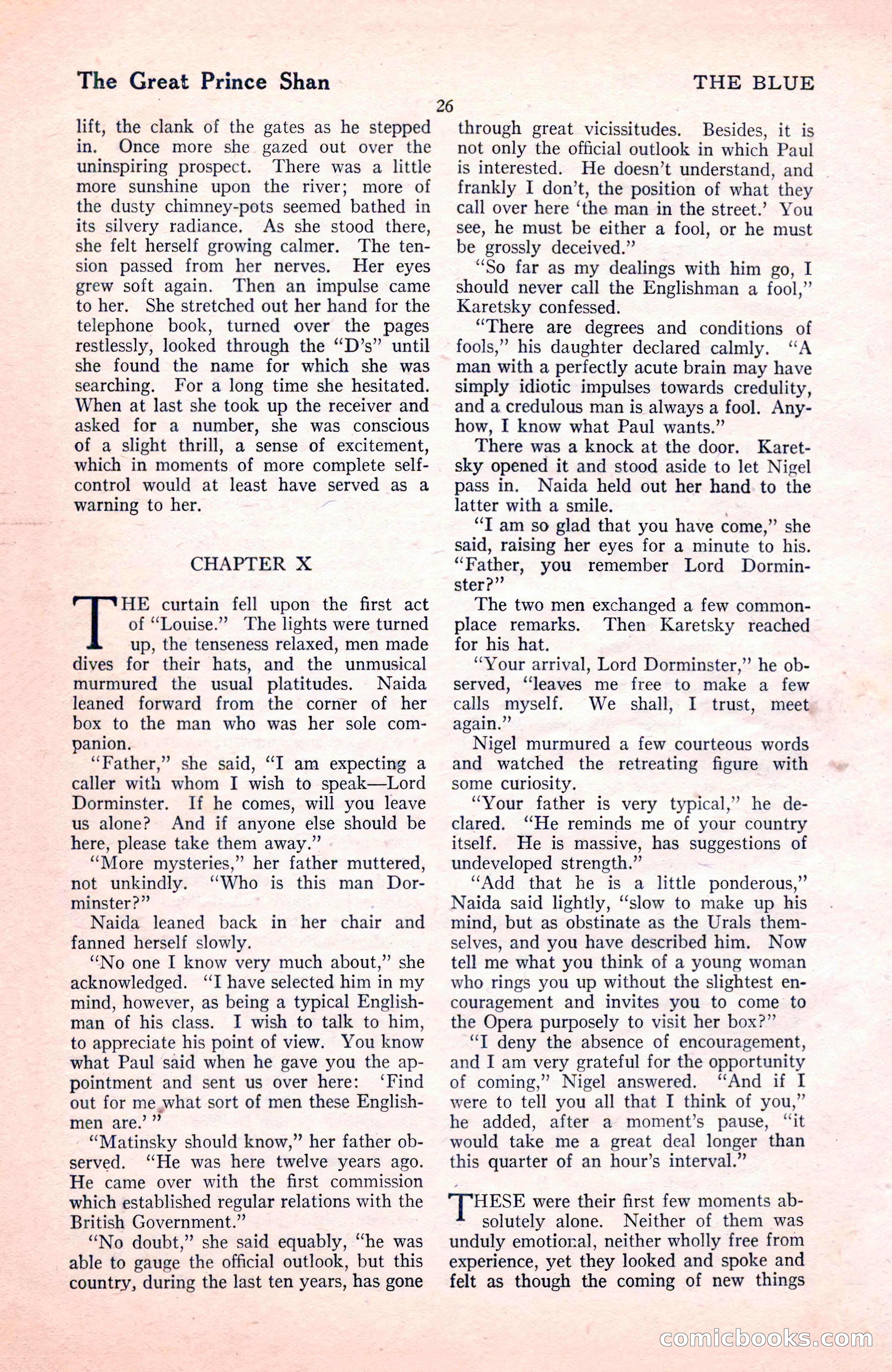 The Blue Book Magazine, November 1921 — page 32 of 212
