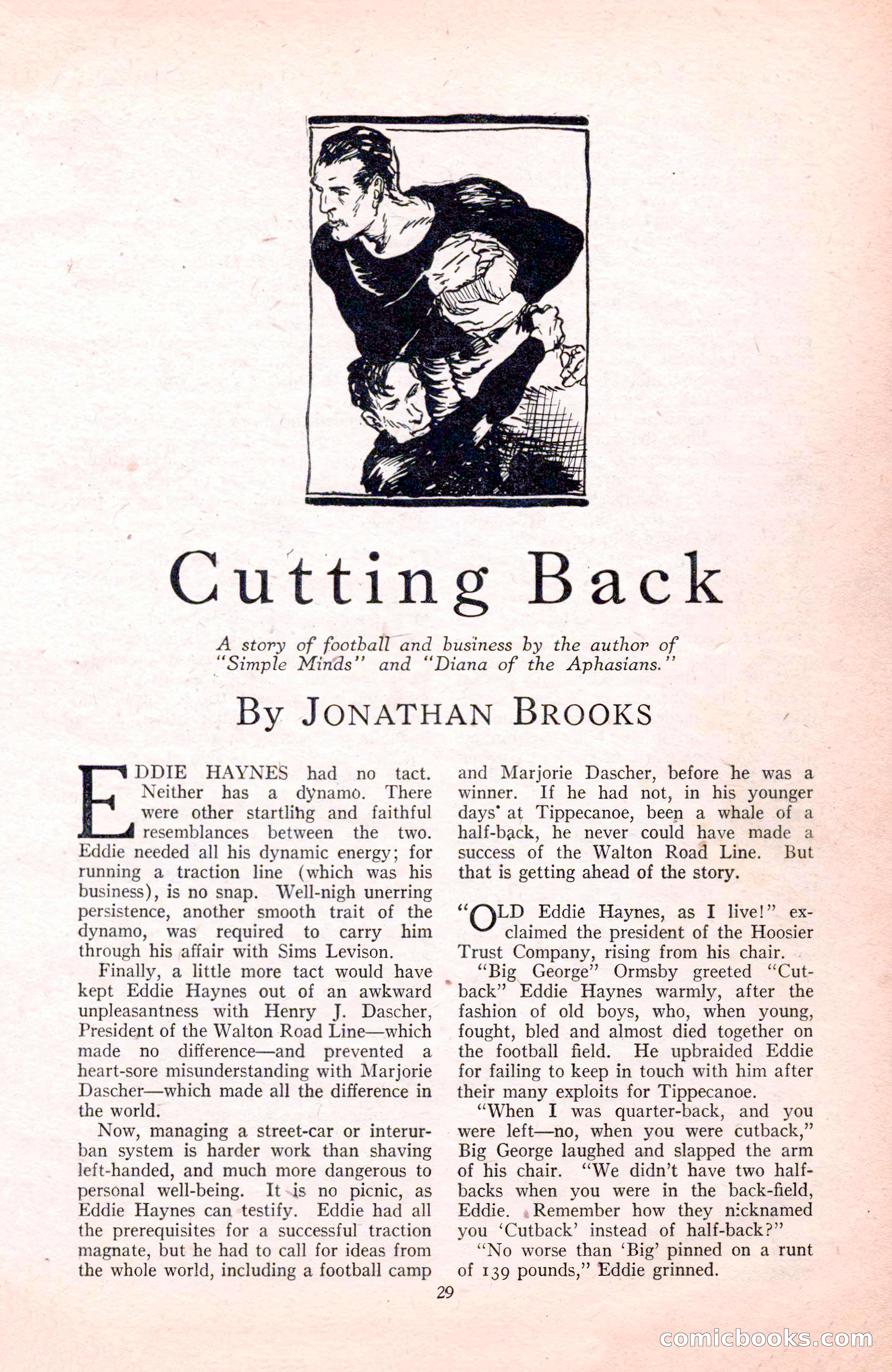 The Blue Book Magazine, November 1921 — page 35 of 212