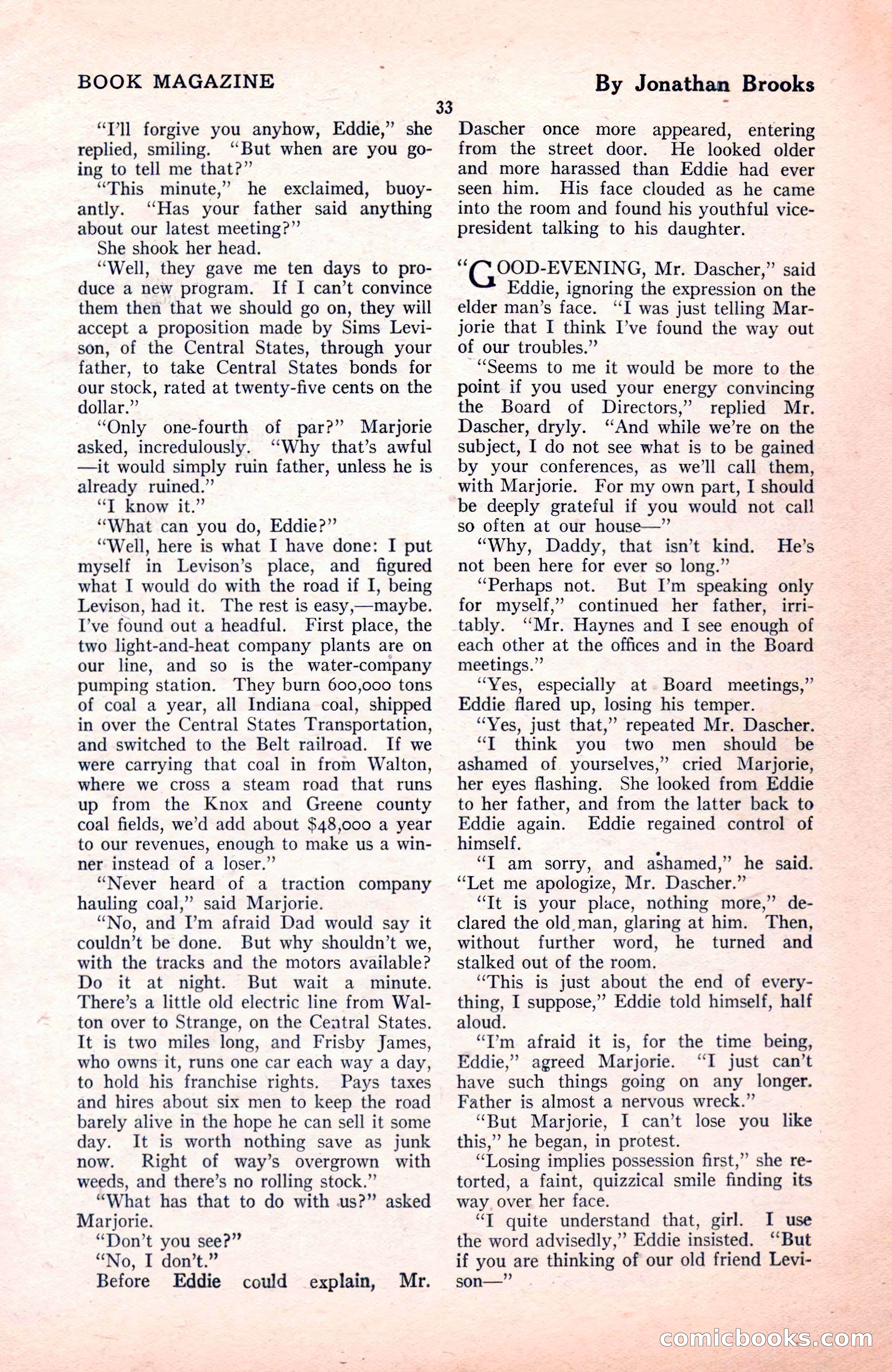 The Blue Book Magazine, November 1921 — page 39 of 212