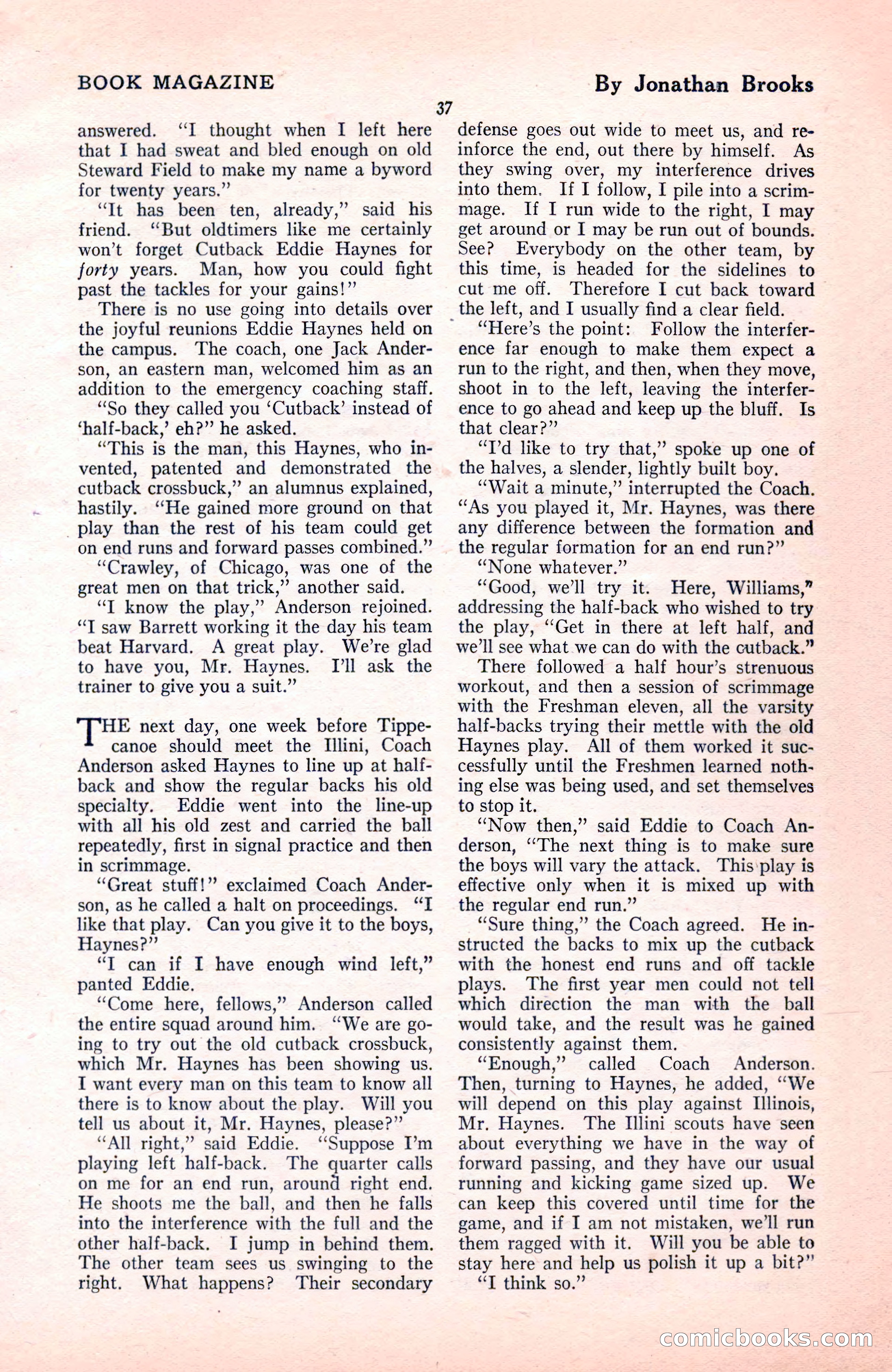 The Blue Book Magazine, November 1921 — page 43 of 212